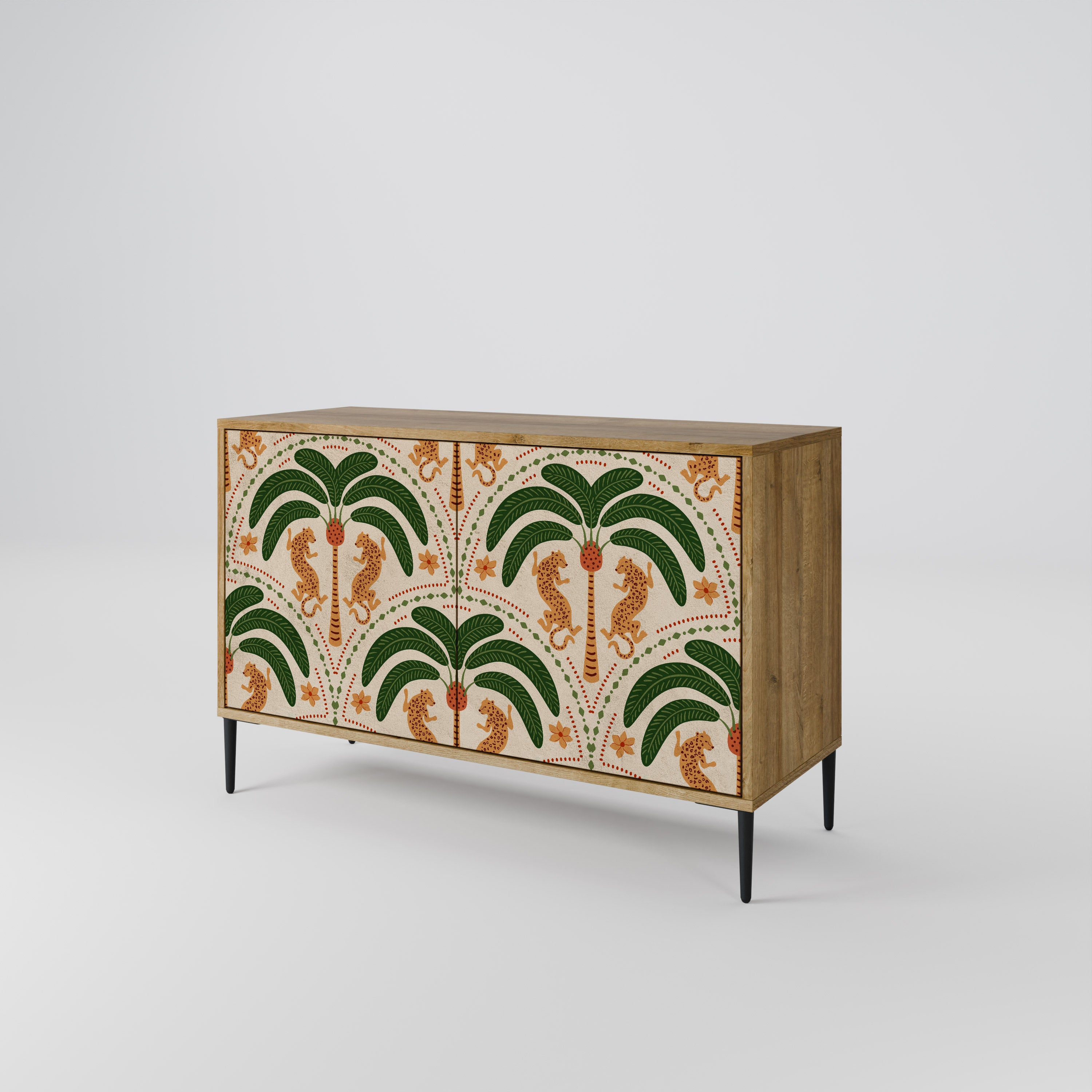 DANCING PREDATORS 2-Door Sideboard