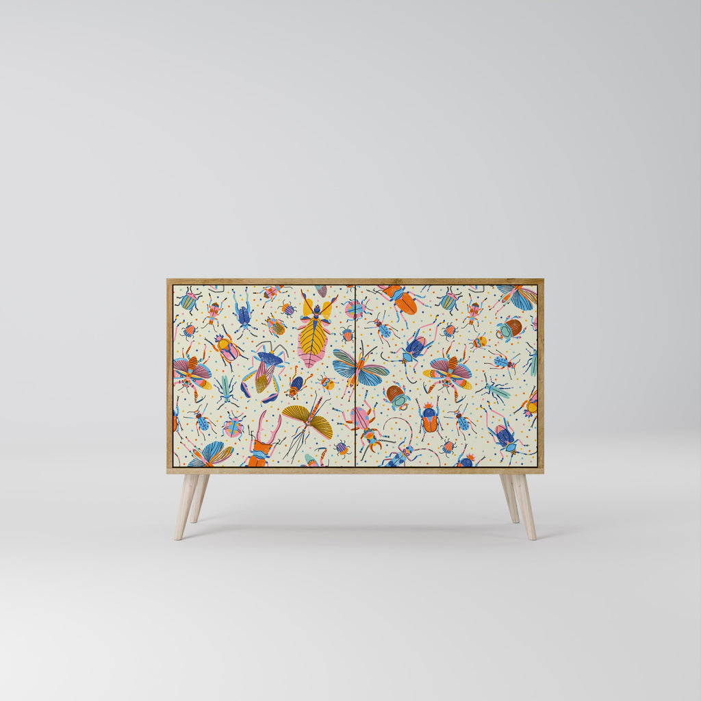 COLORFUL INSECTS 2-Door Sideboard