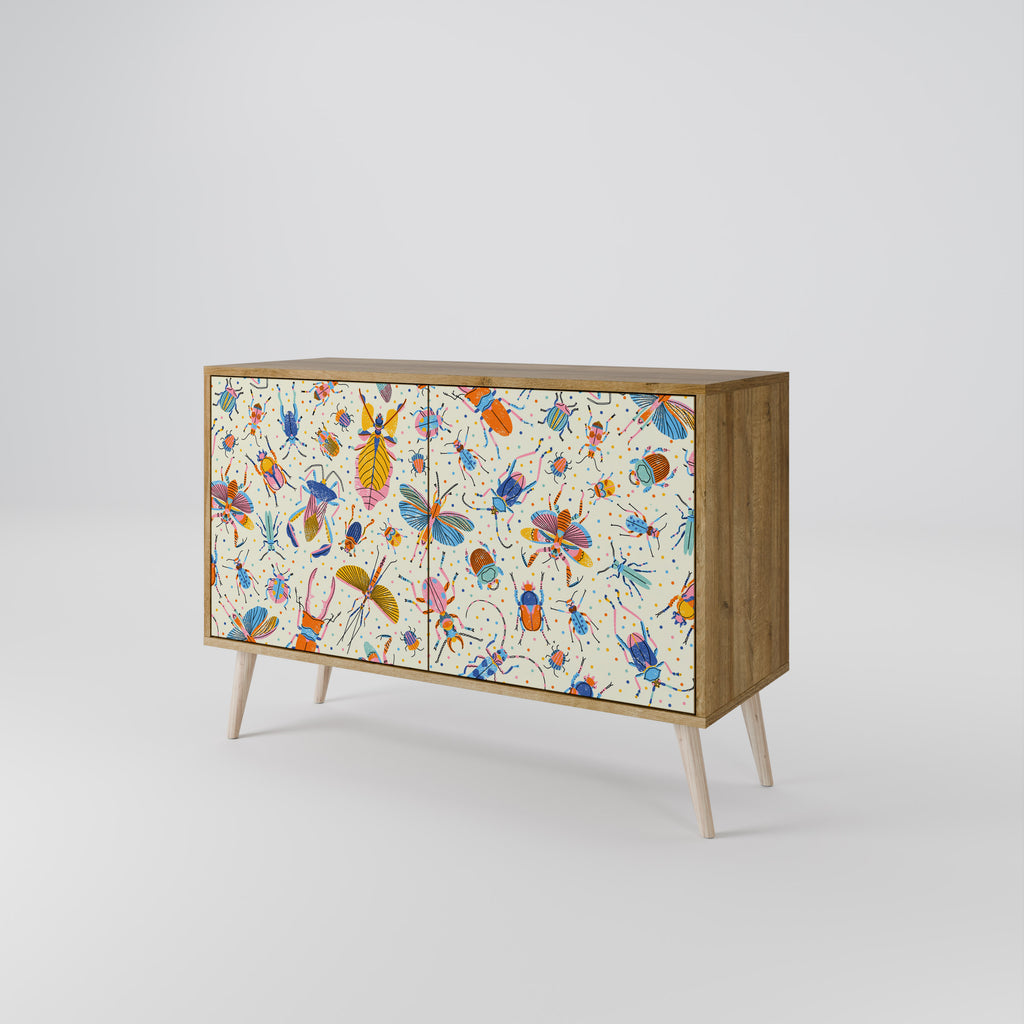 COLORFUL INSECTS 2-Door Sideboard