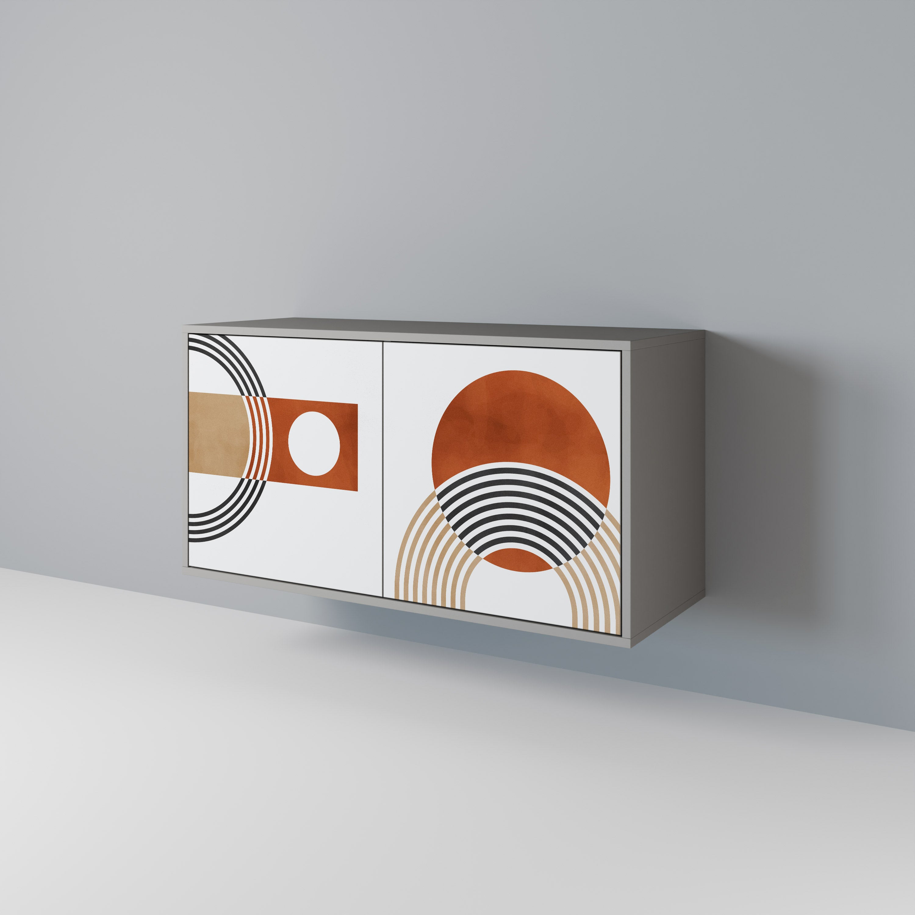 CIRCLE RHYTM 2-Door Sideboard
