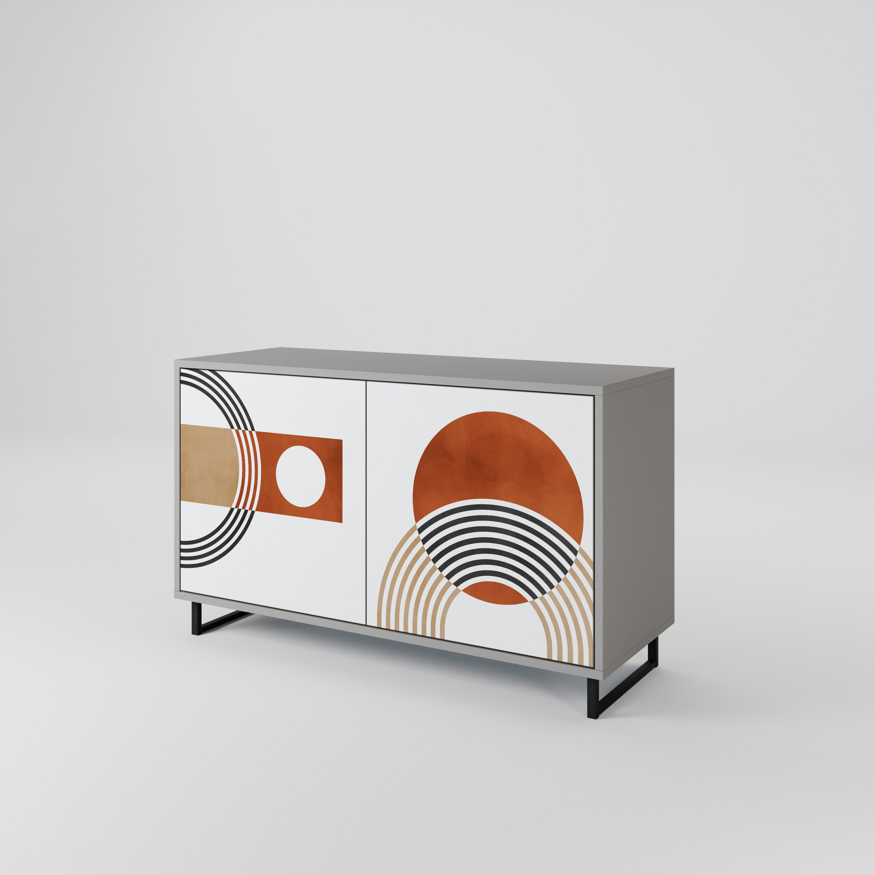 CIRCLE RHYTM 2-Door Sideboard