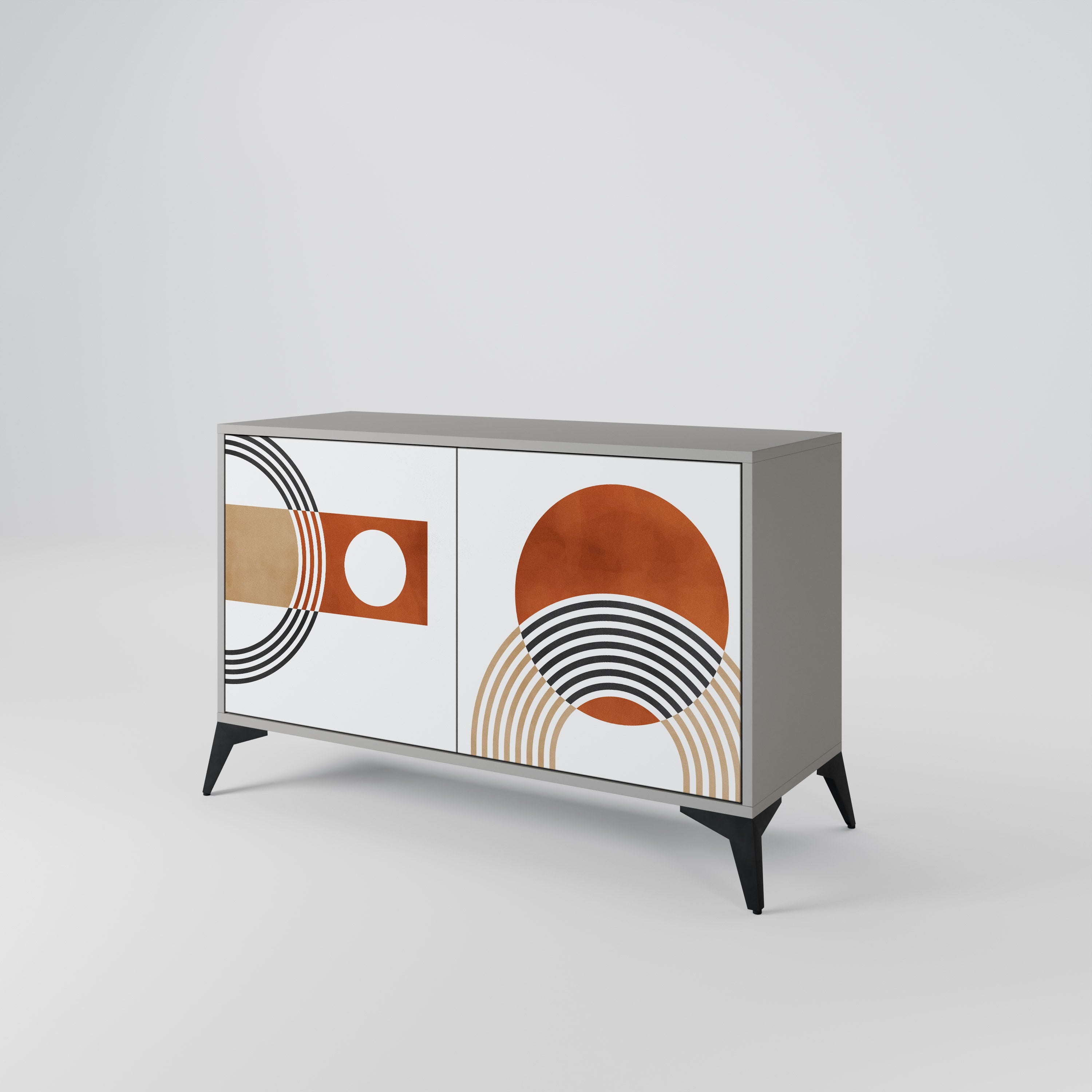 CIRCLE RHYTM 2-Door Sideboard