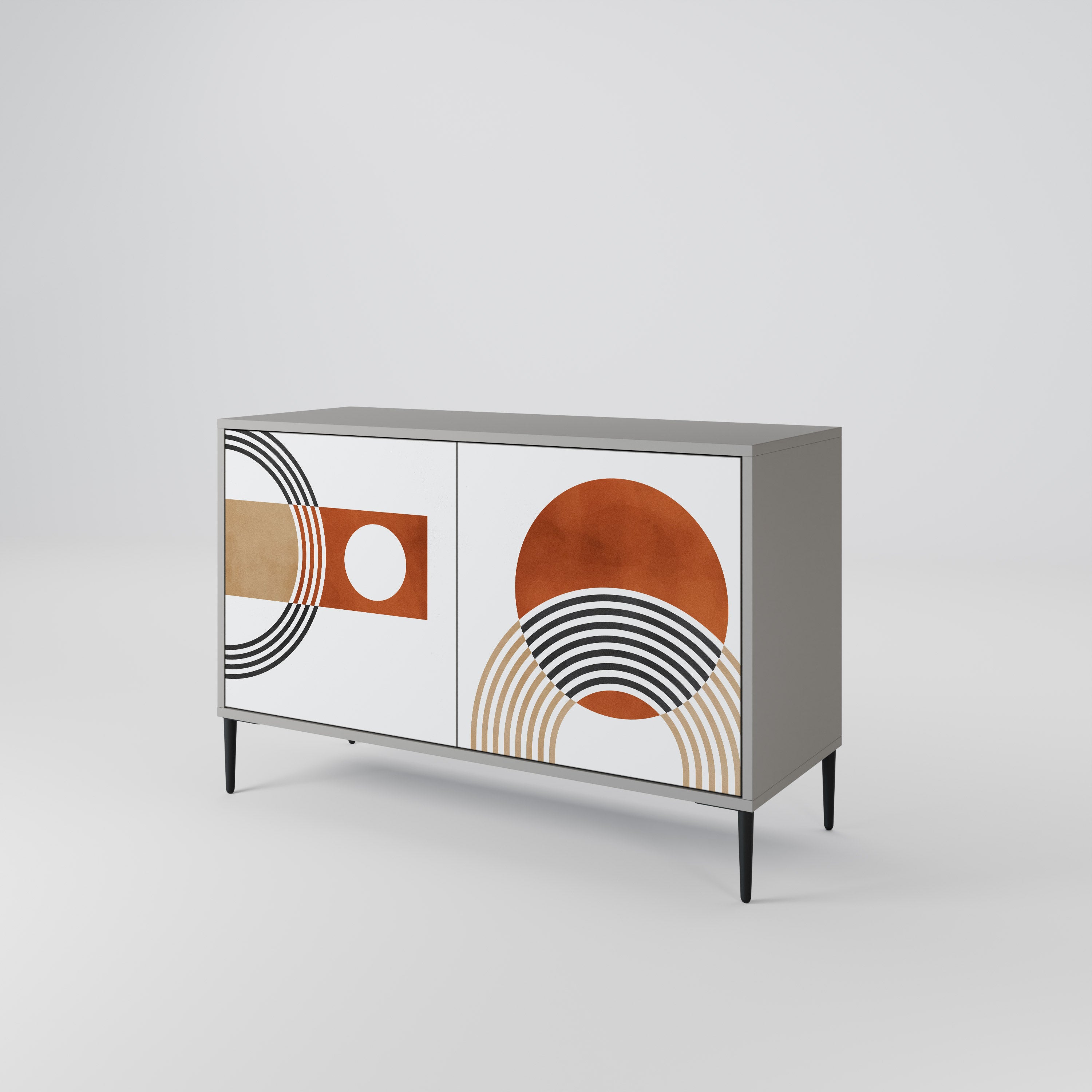 CIRCLE RHYTM 2-Door Sideboard
