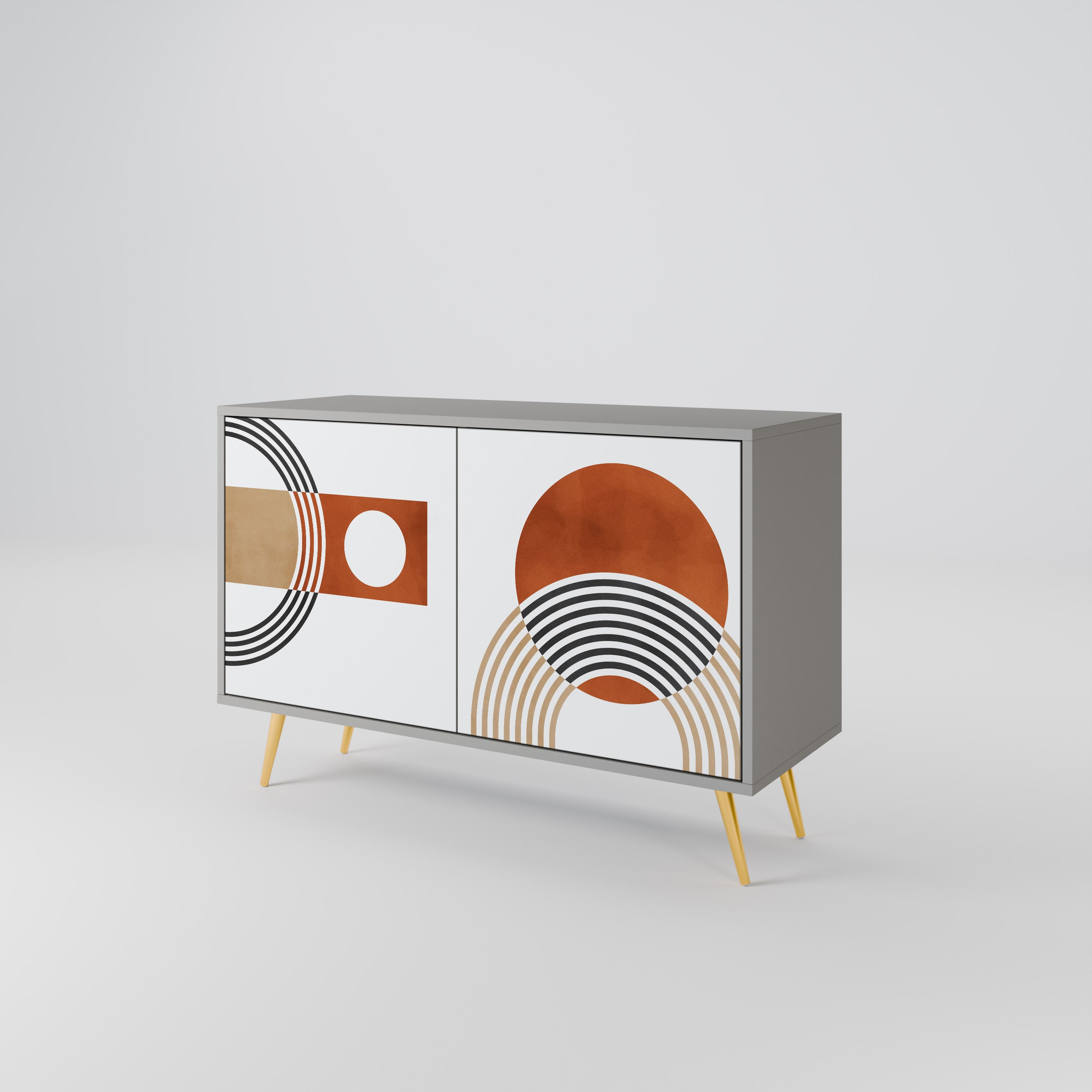 CIRCLE RHYTM 2-Door Sideboard