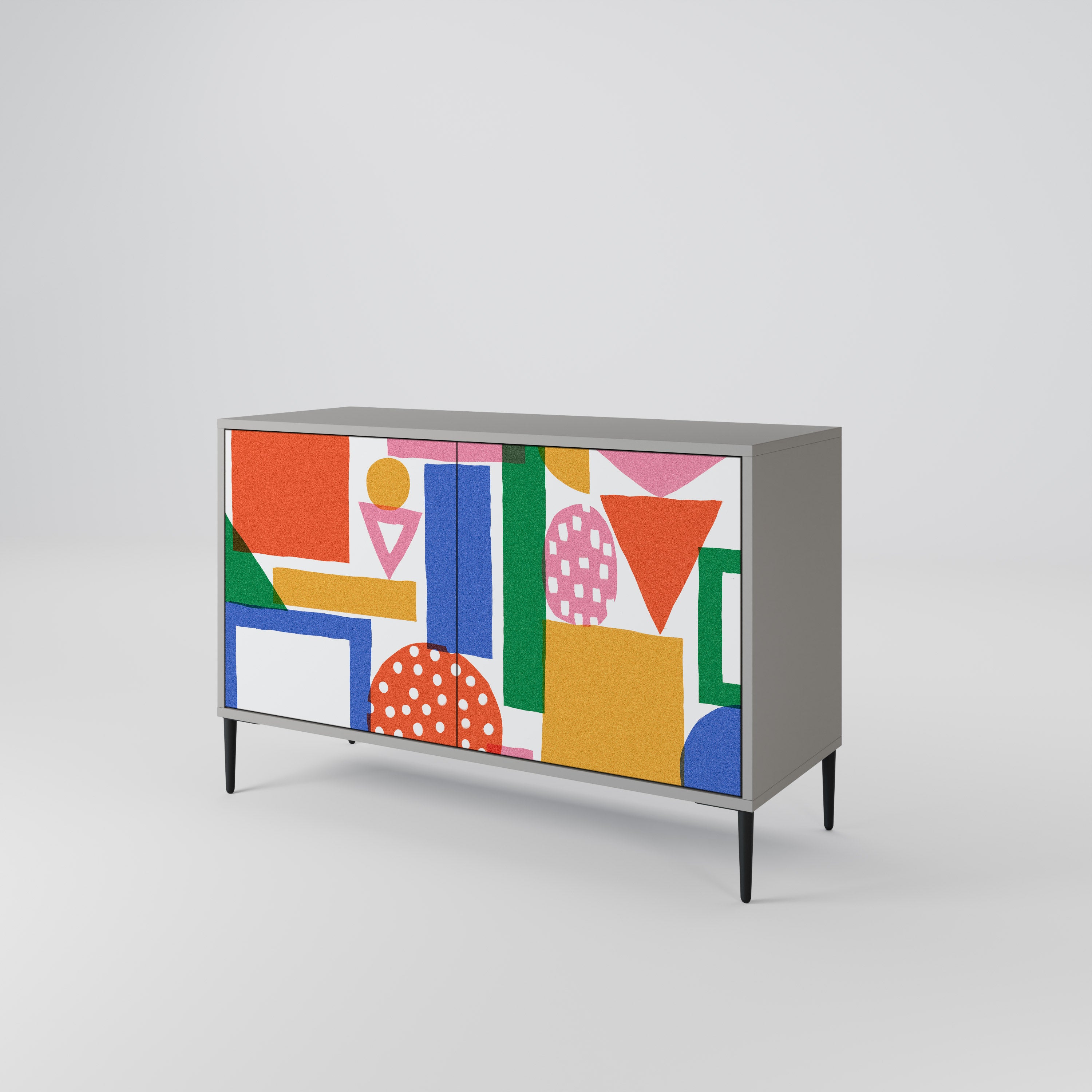 GEOMETRIC GLIMMER 2-Door Sideboard
