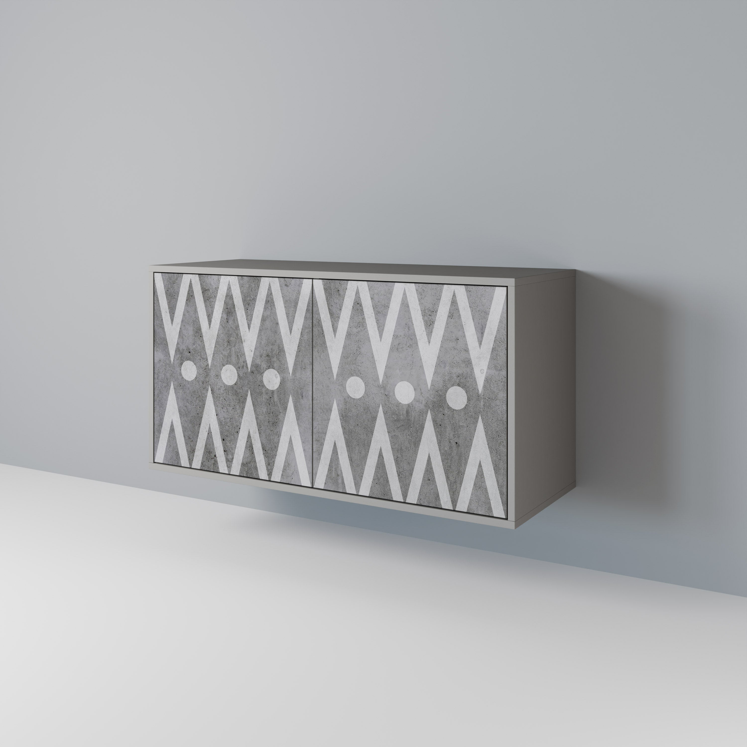 SHARP EDGES 2-Door Sideboard