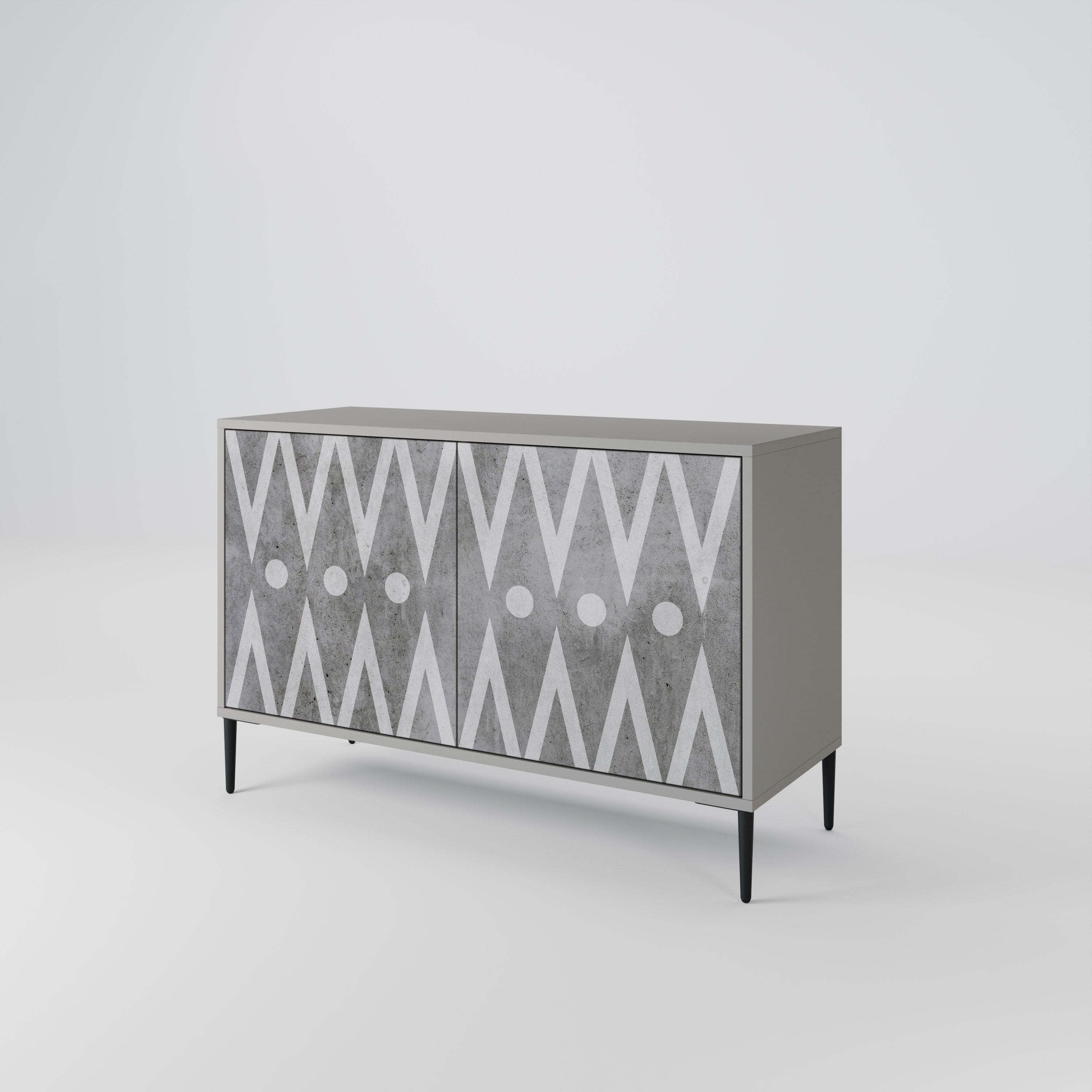 SHARP EDGES 2-Door Sideboard