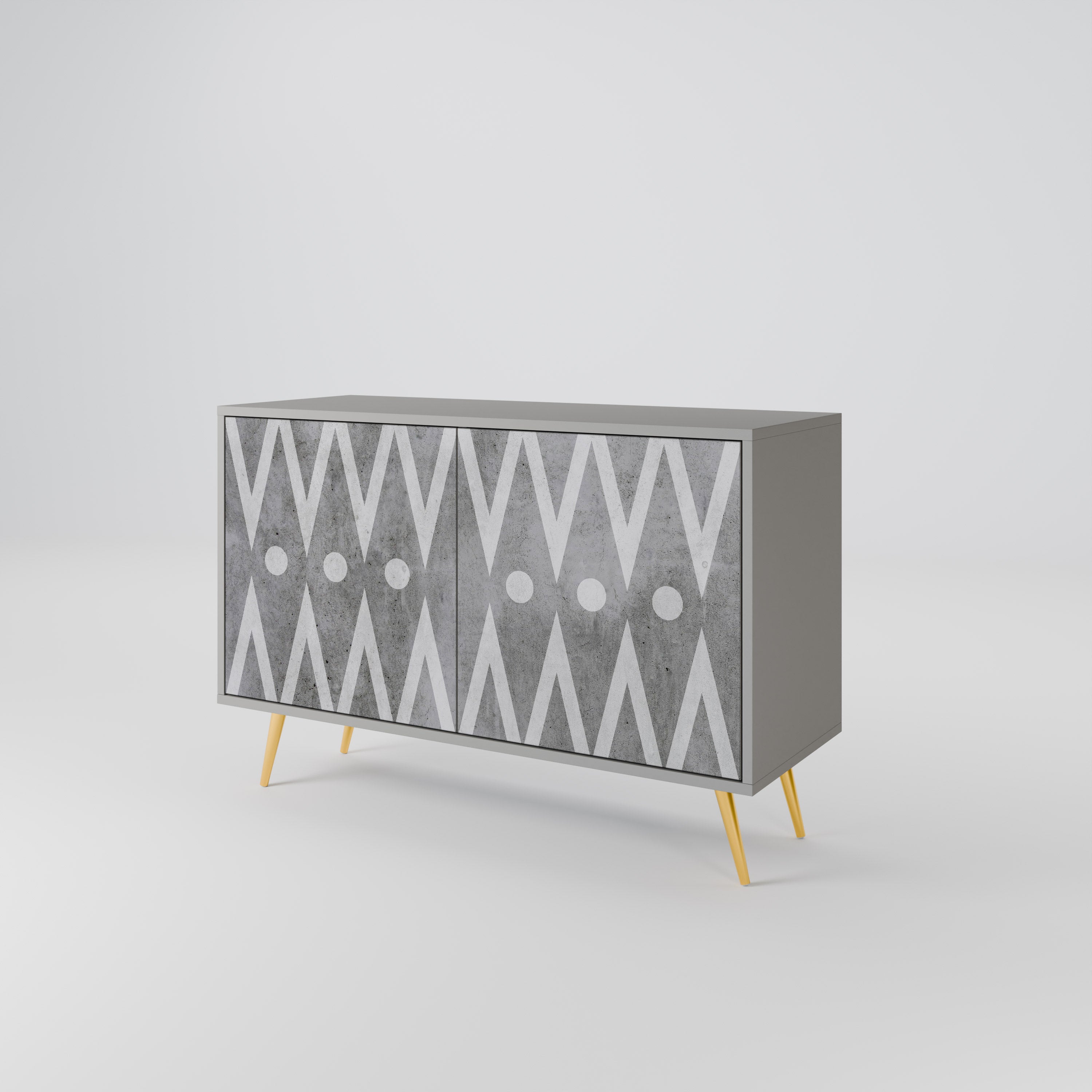 SHARP EDGES 2-Door Sideboard