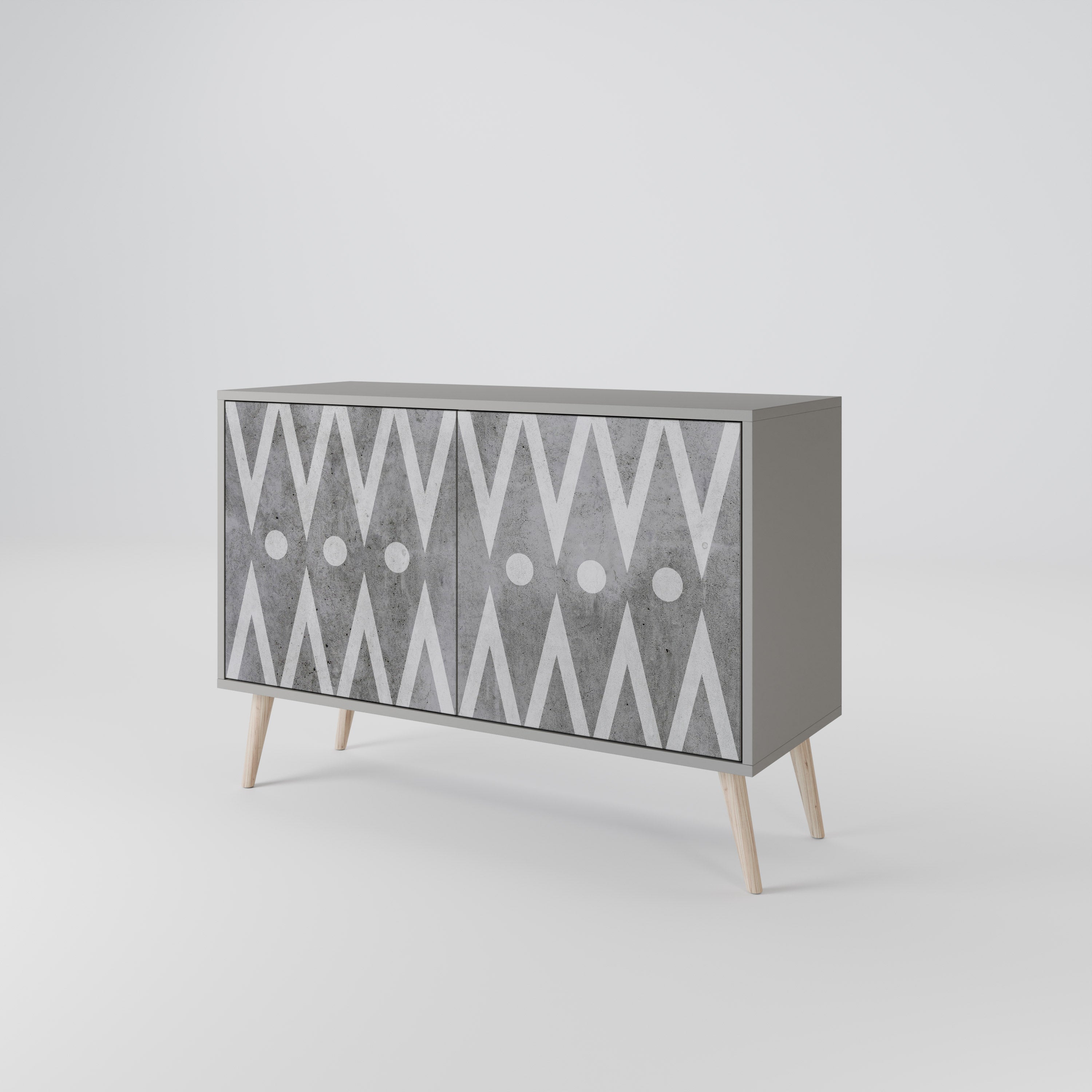 SHARP EDGES 2-Door Sideboard