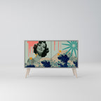 KANAGAWA BEAUTY Dvoudveřová komoda