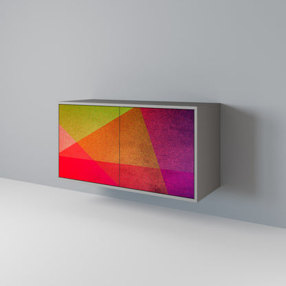 VIVID GEOMETRY Dvoudveřová komoda