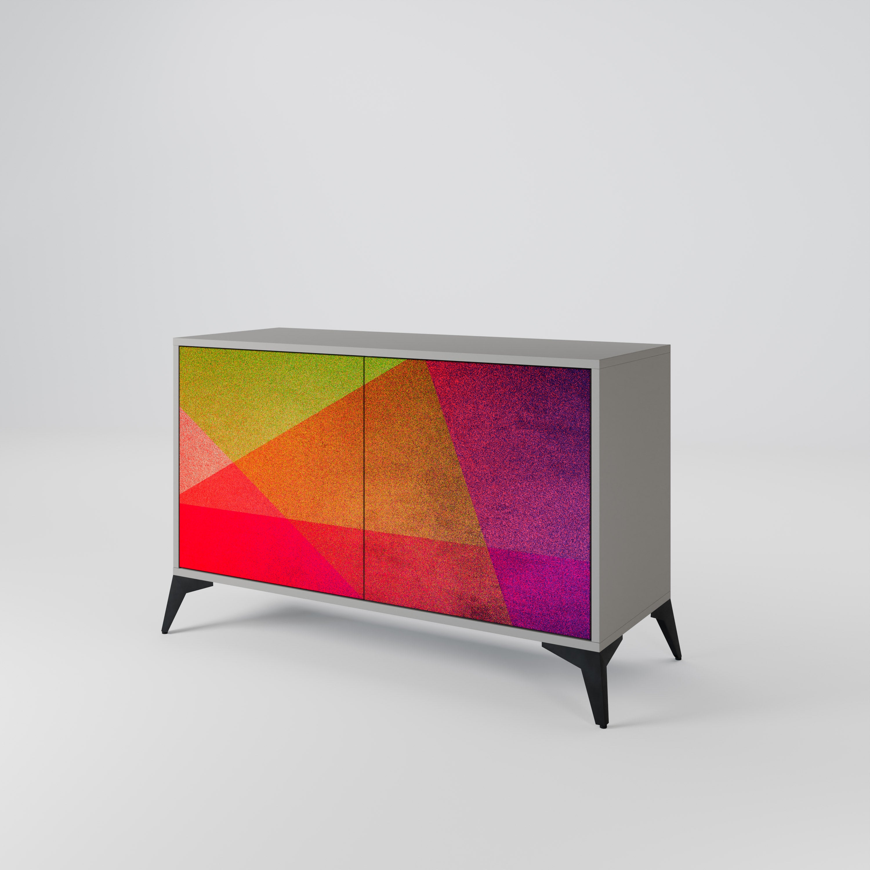 VIVID GEOMETRY 2-Door Sideboard
