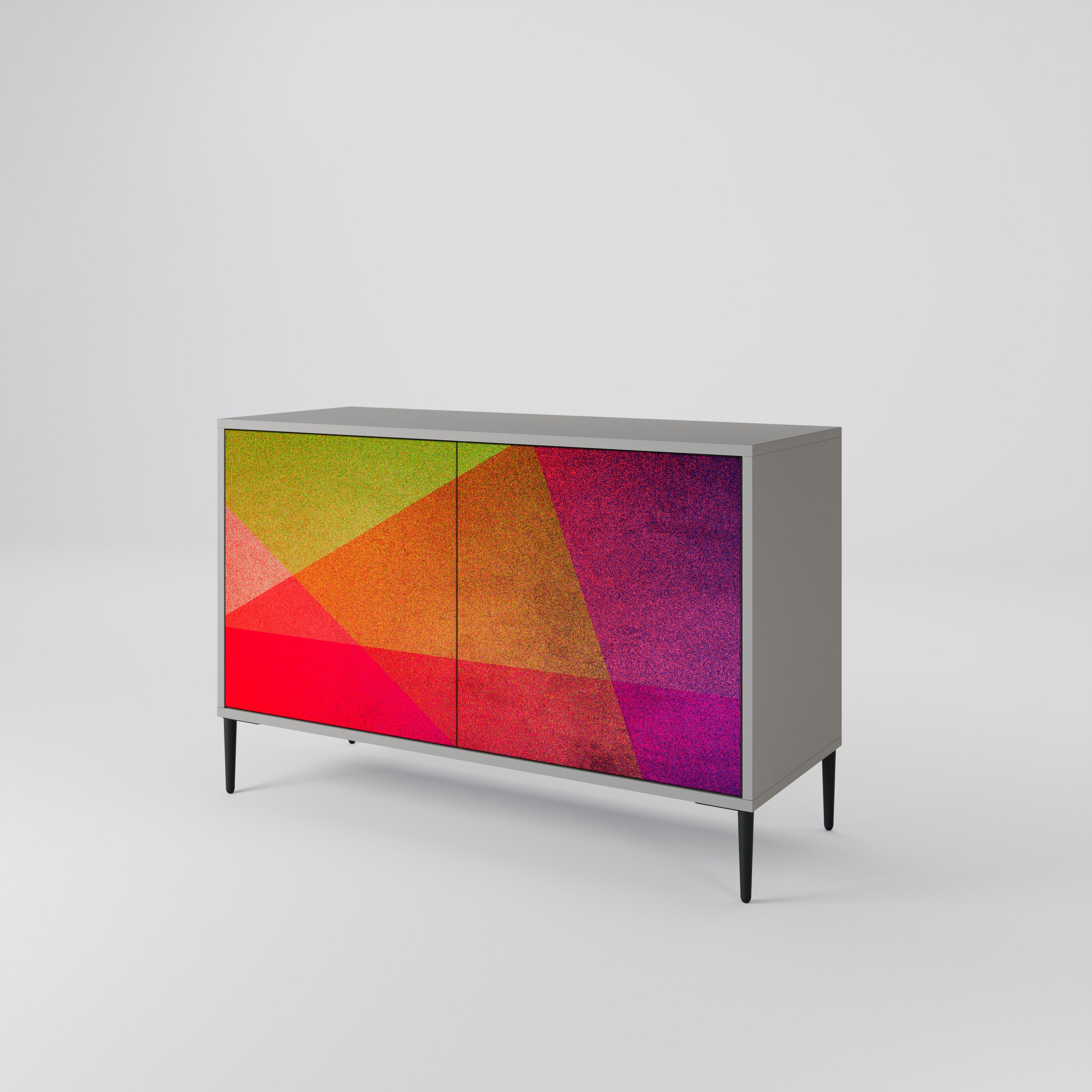 VIVID GEOMETRY 2-Door Sideboard