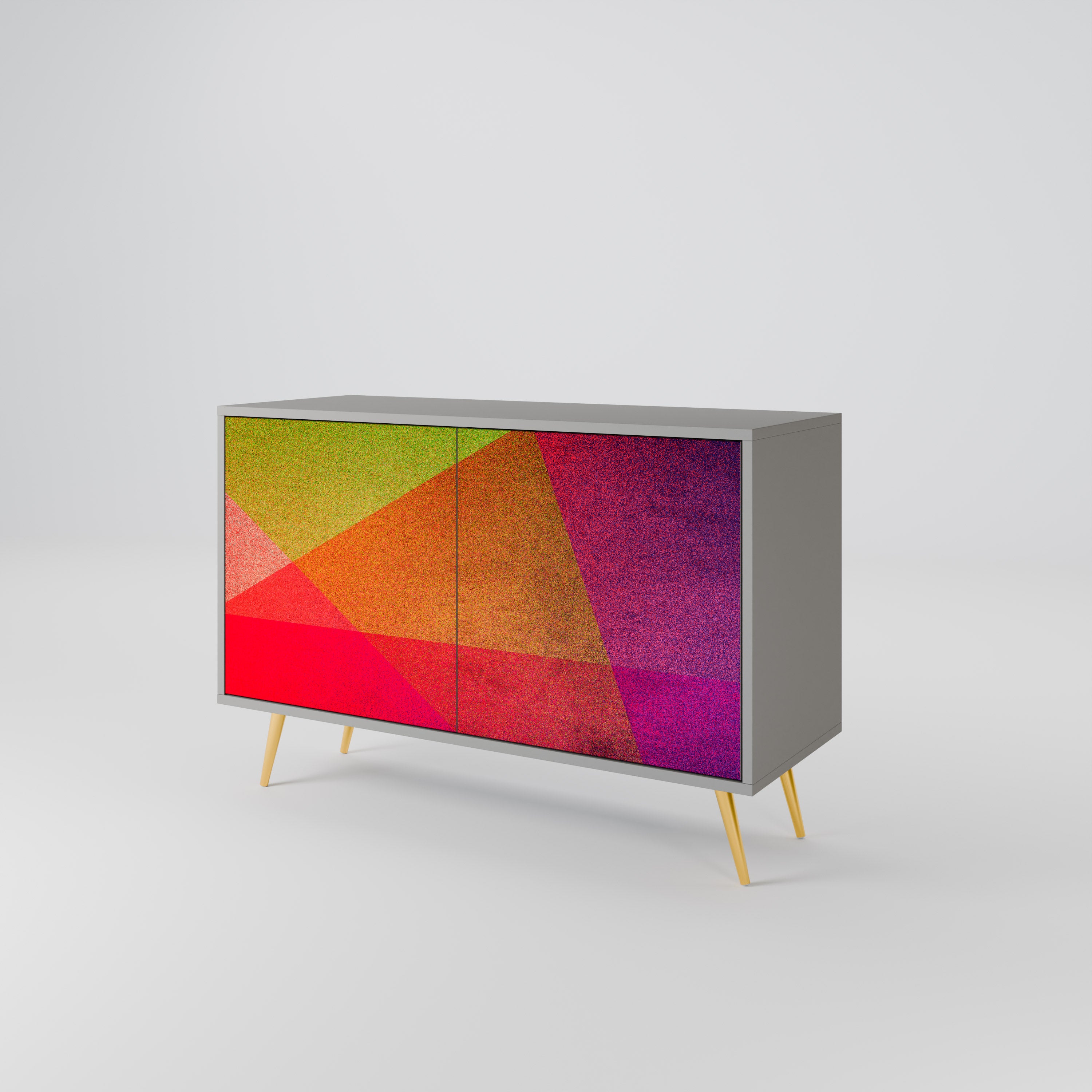 VIVID GEOMETRY 2-Door Sideboard