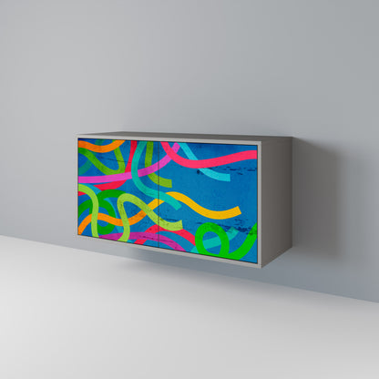 STREAMER TANGLE Dvoudveřová komoda