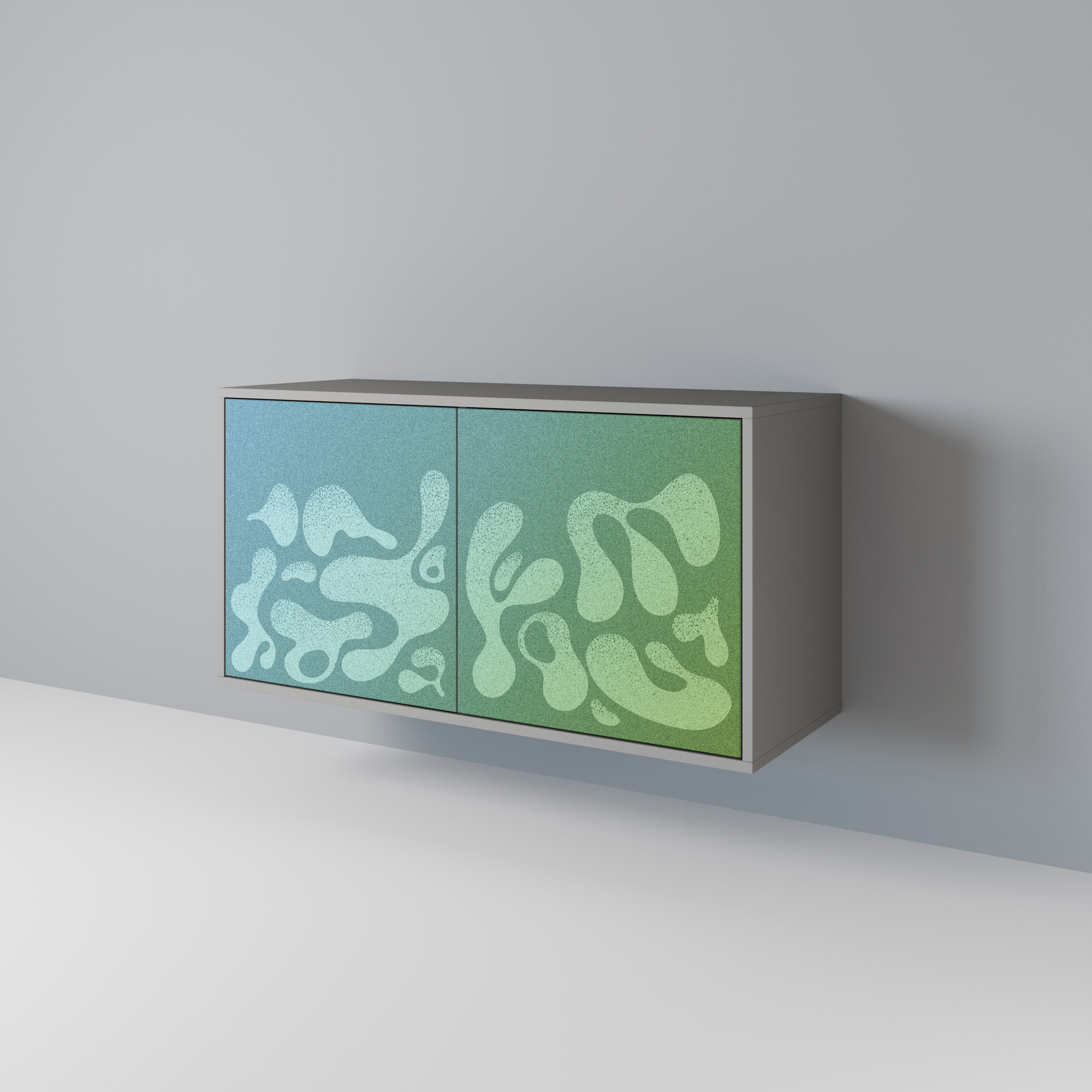 IRREGULAR BLUE 2-Door Sideboard