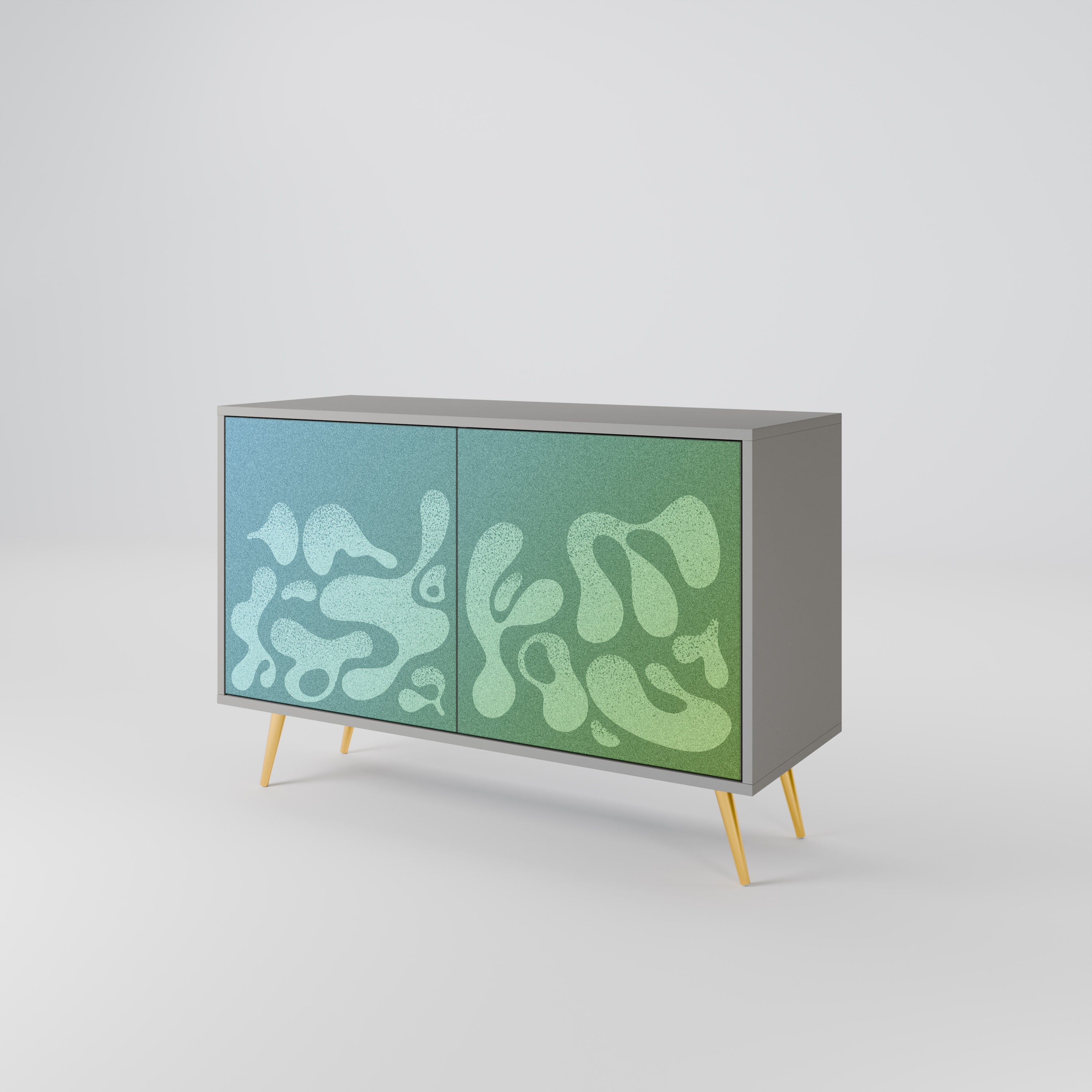 IRREGULAR BLUE 2-Door Sideboard