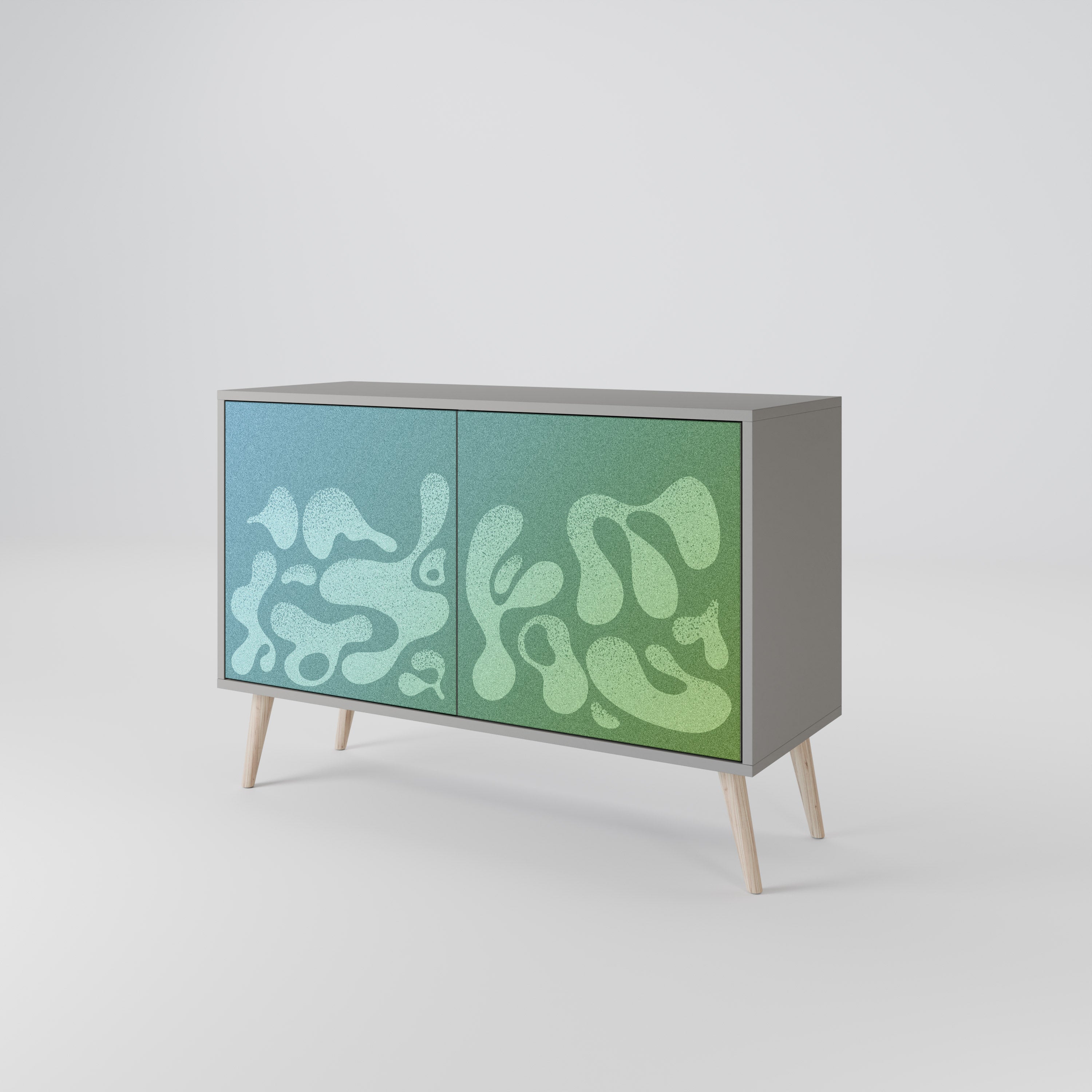 IRREGULAR BLUE 2-Door Sideboard