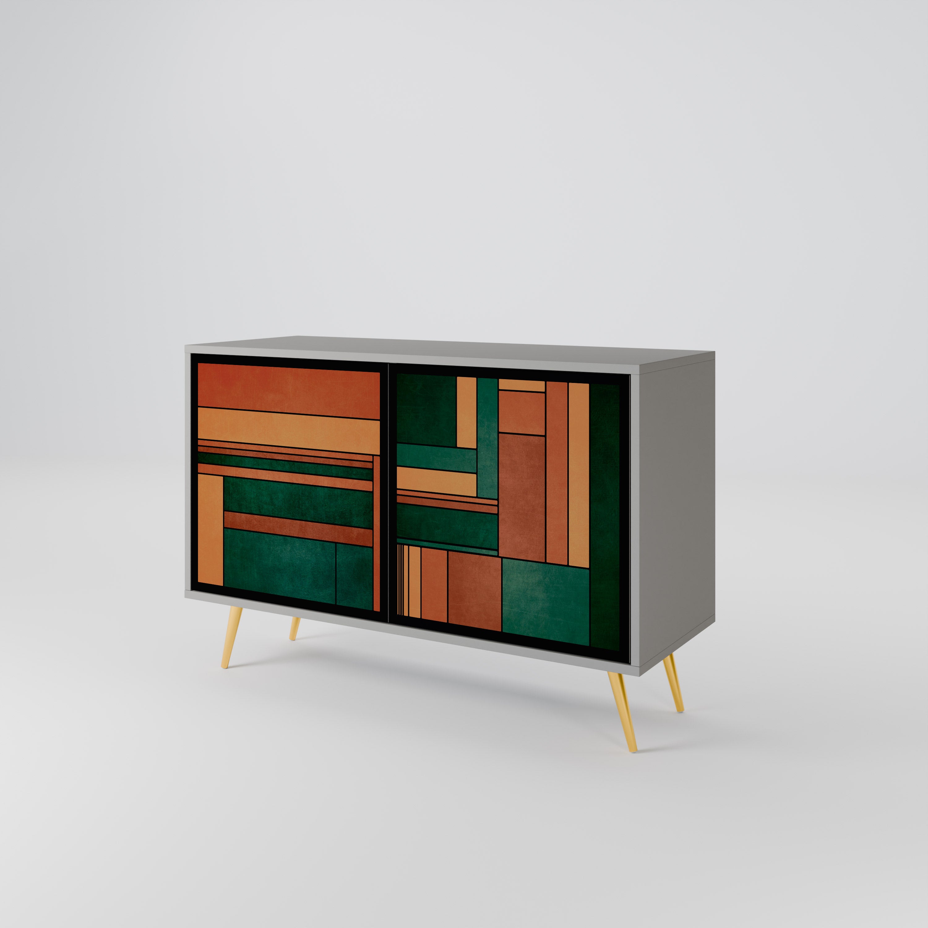 EARTHY FIGURES 2-Door Sideboard
