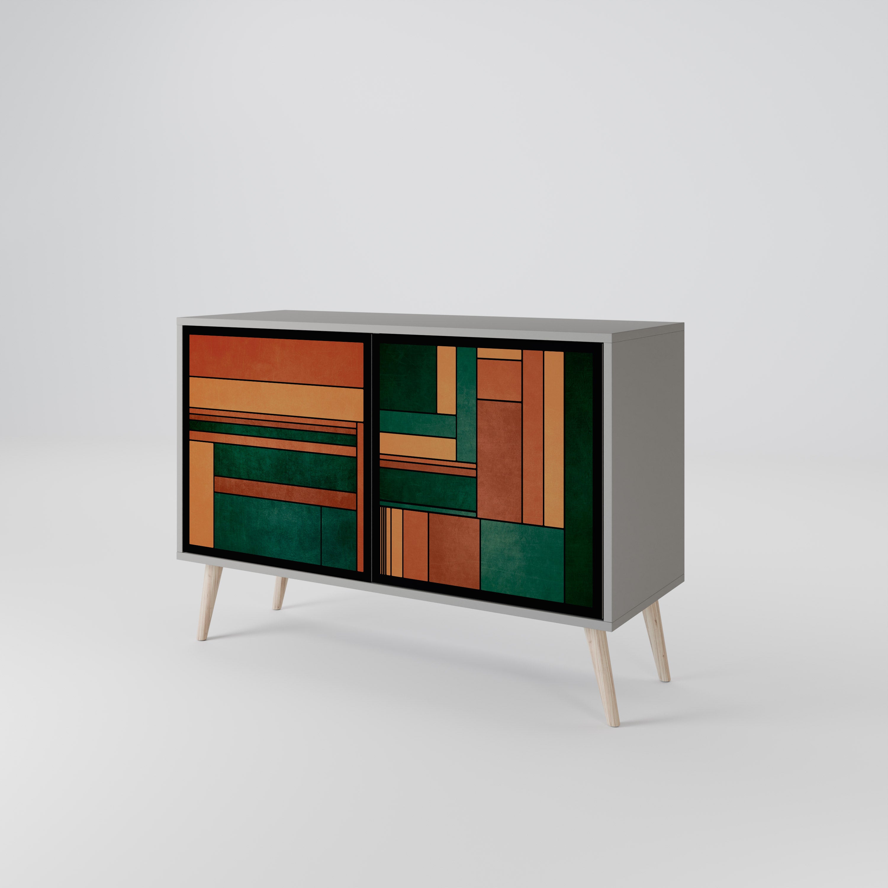 EARTHY FIGURES 2-Door Sideboard