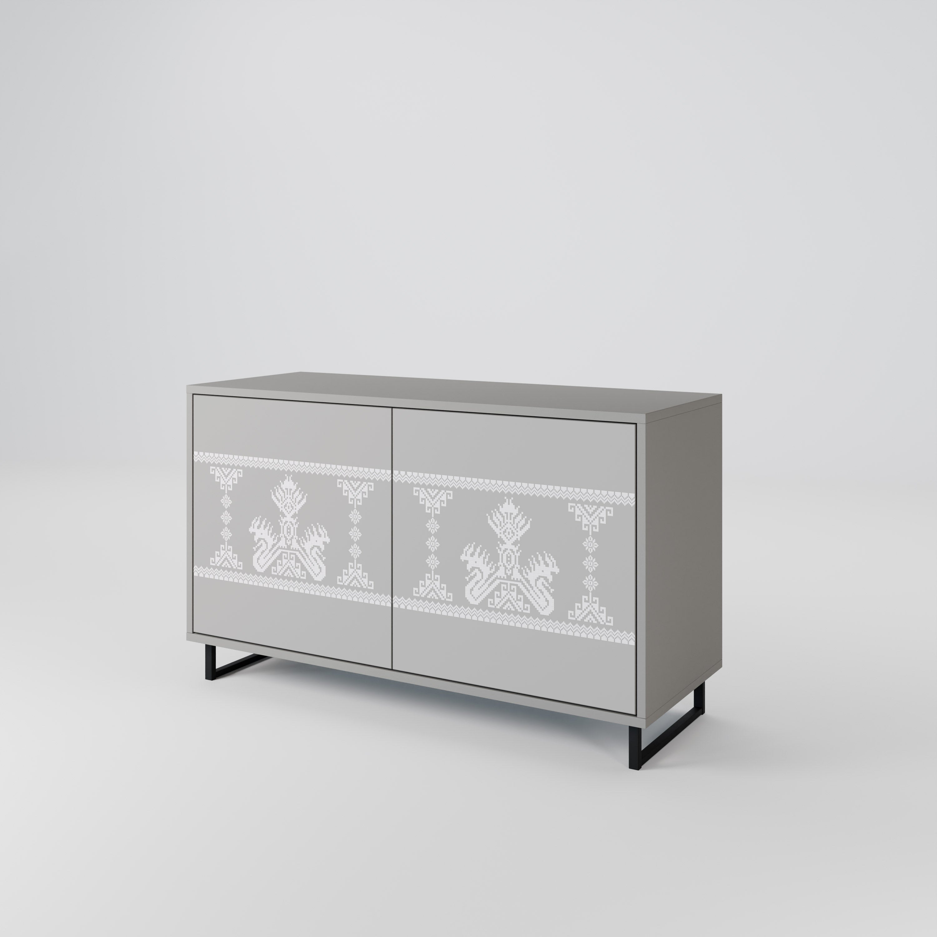 THAI GRAY 2-Door Sideboard
