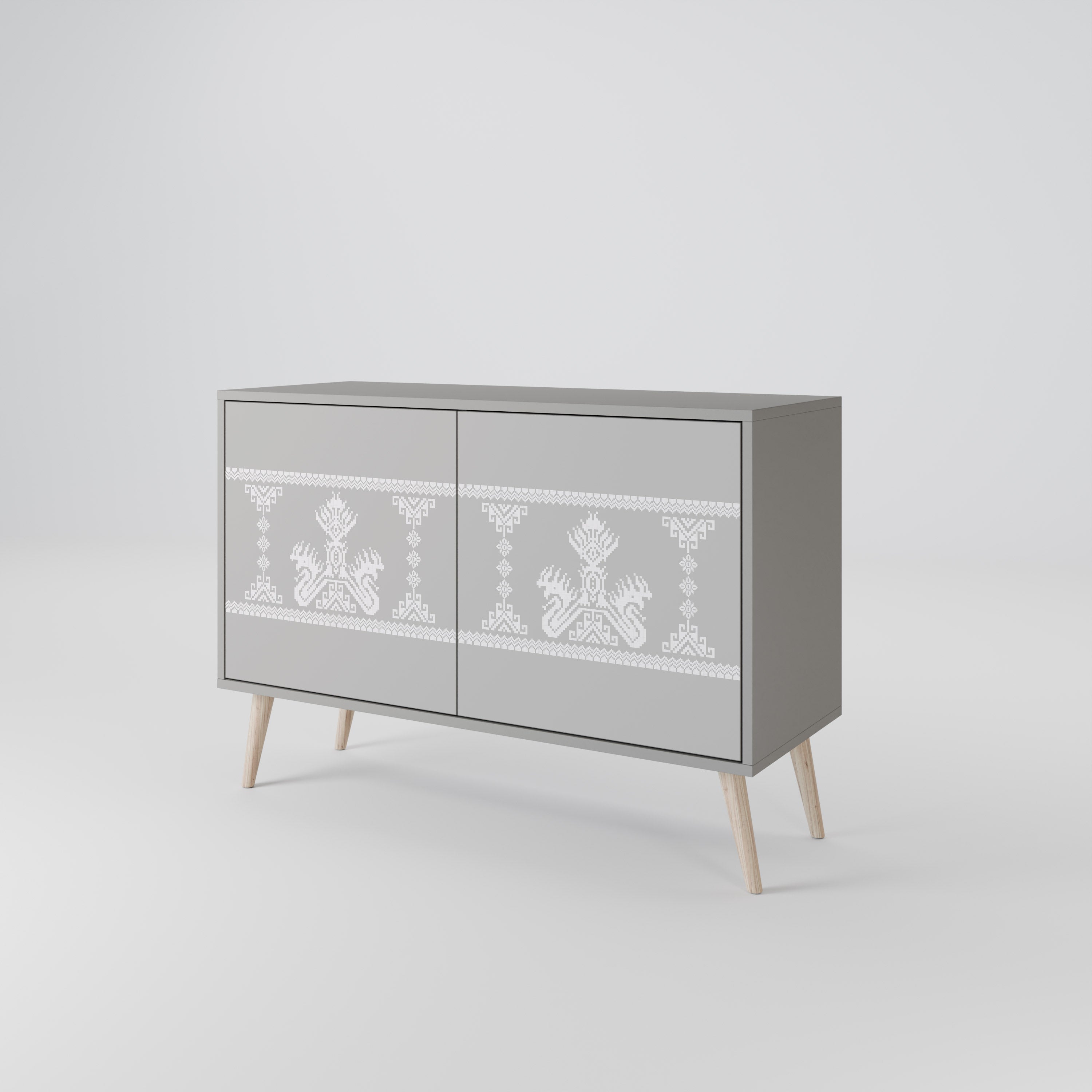 THAI GRAY 2-Door Sideboard