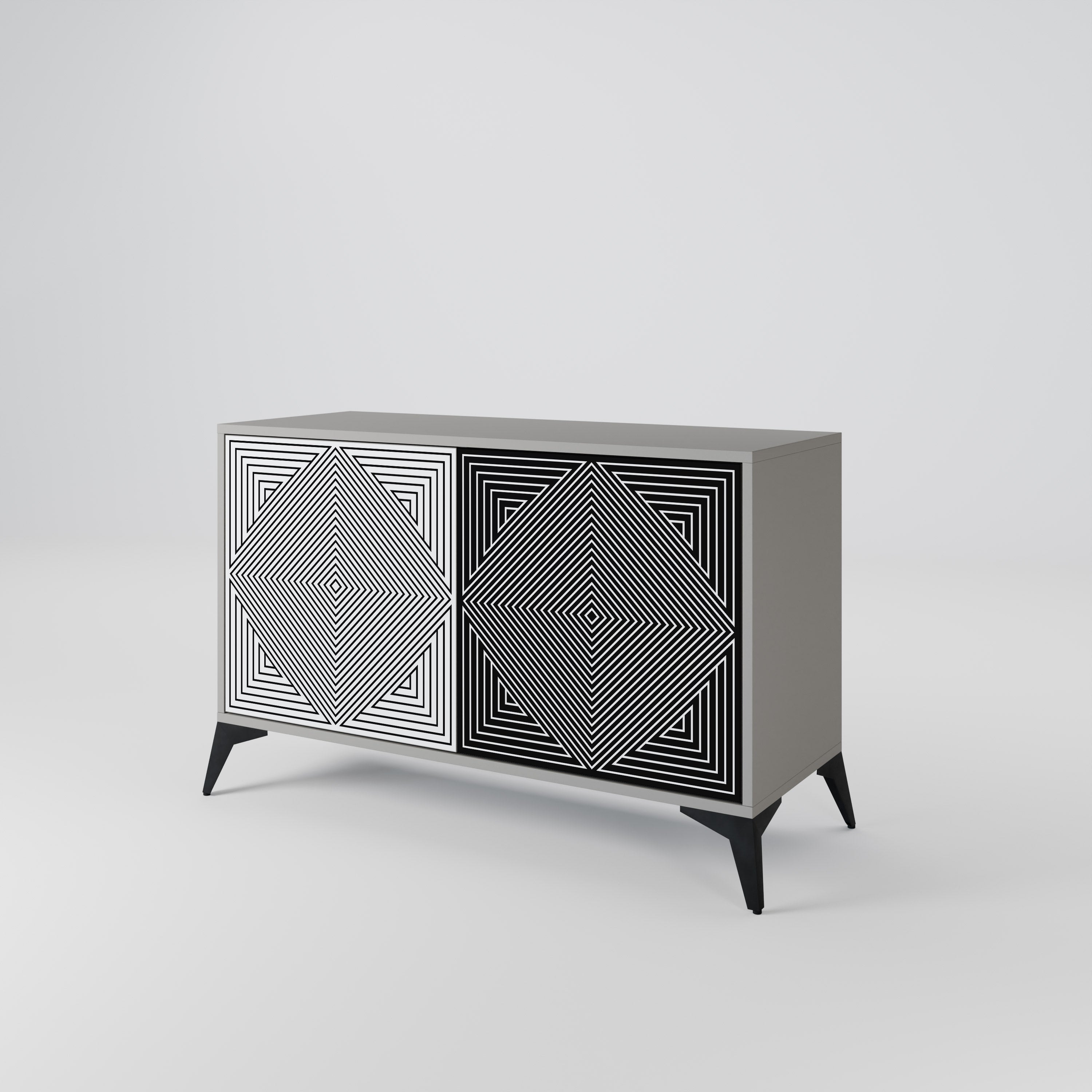 POLYGON ILLUSION 2-Door Sideboard