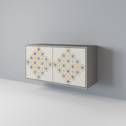 PATTERNED PRISM Dvoudveřová komoda