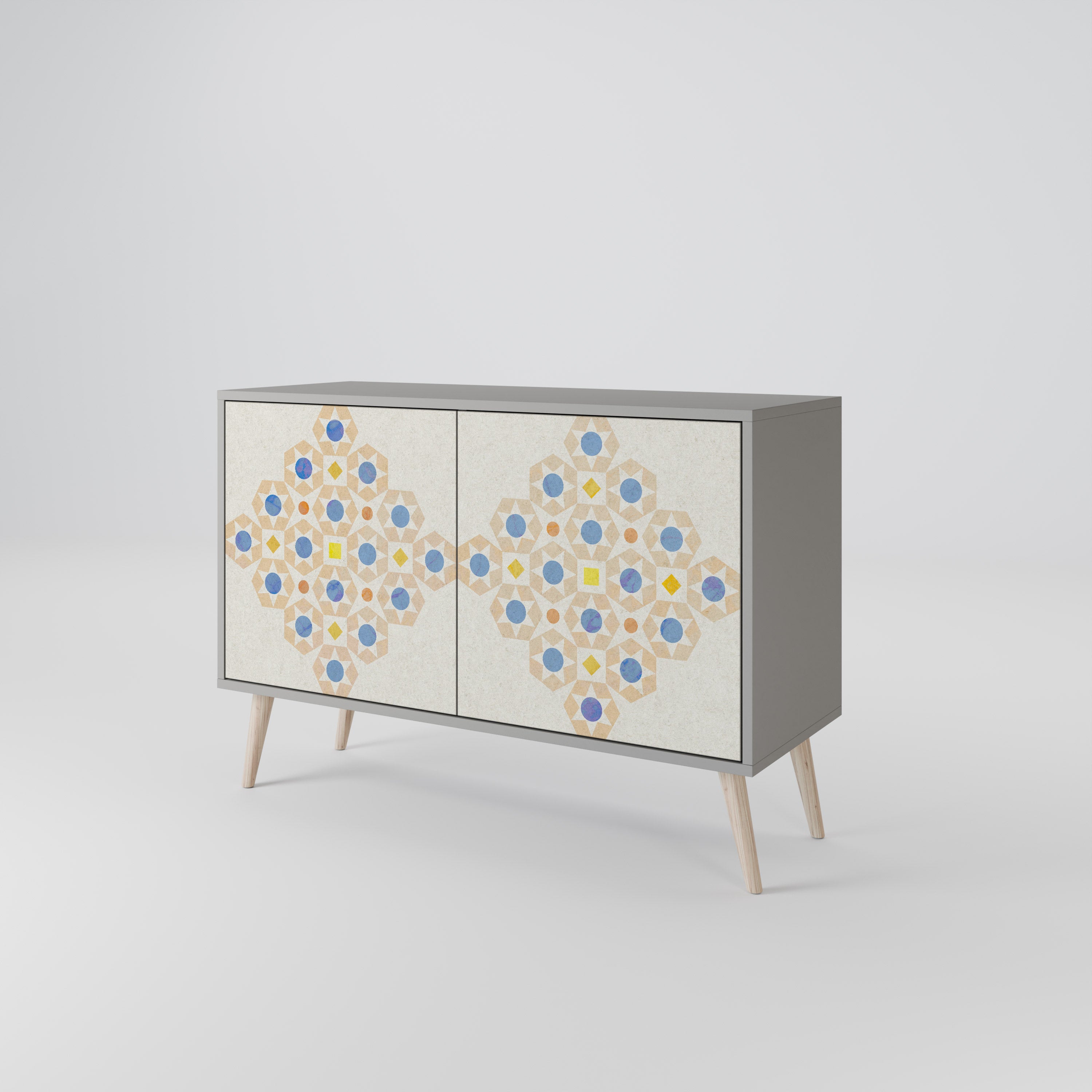 PATTERNED PRISM 2-Door Sideboard