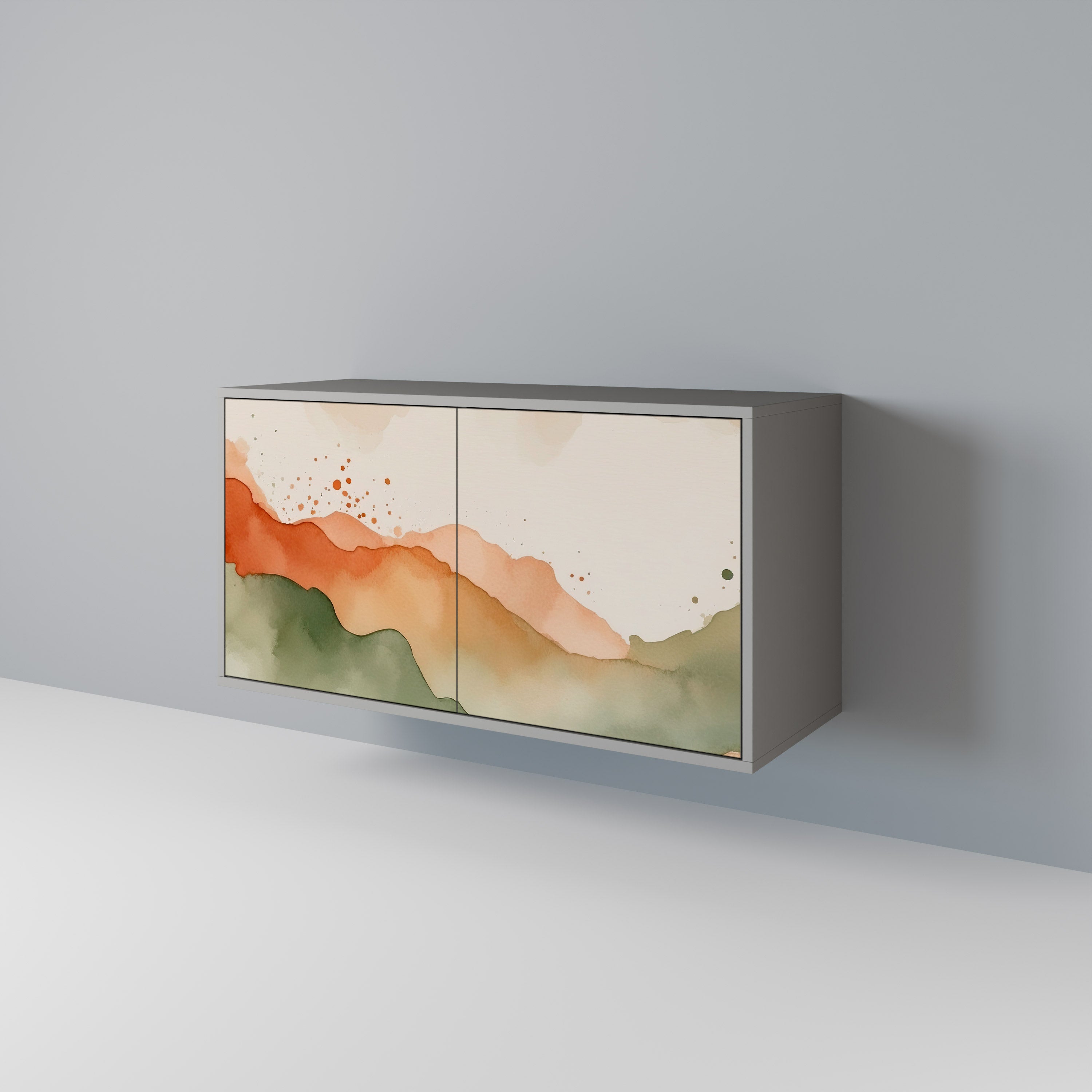 WATERCOLOUR PEAKS 2-Door Sideboard