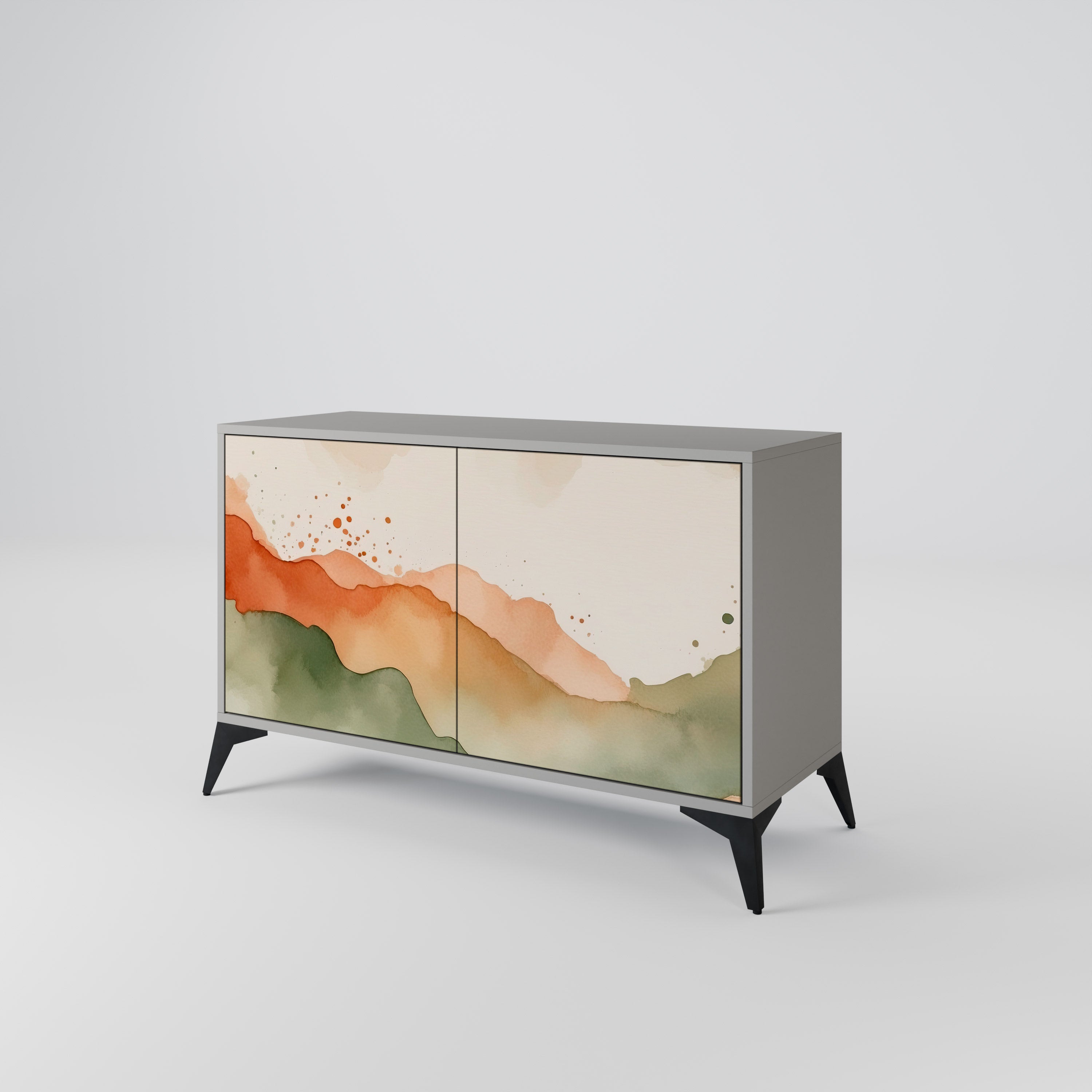WATERCOLOUR PEAKS 2-Door Sideboard