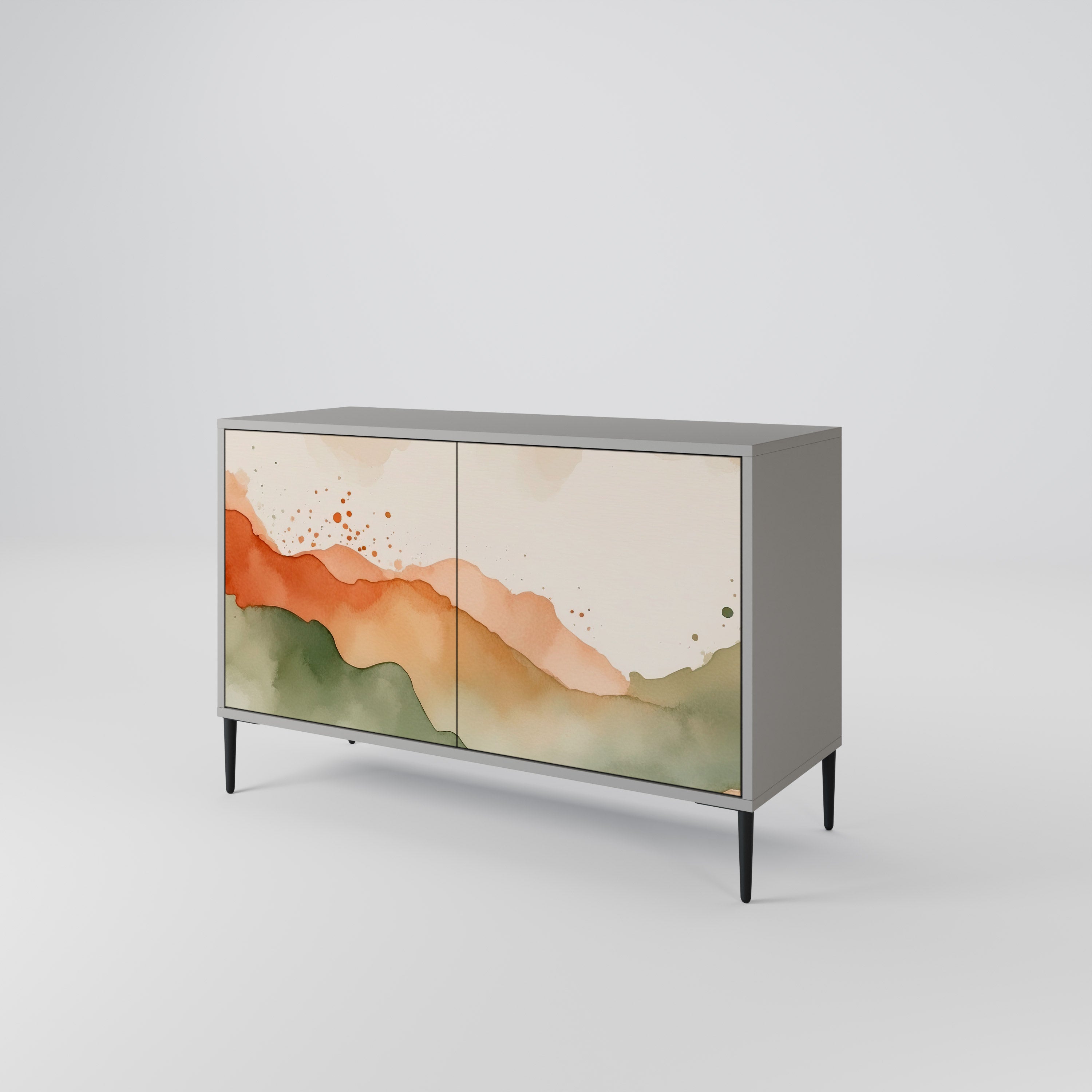 WATERCOLOUR PEAKS 2-Door Sideboard