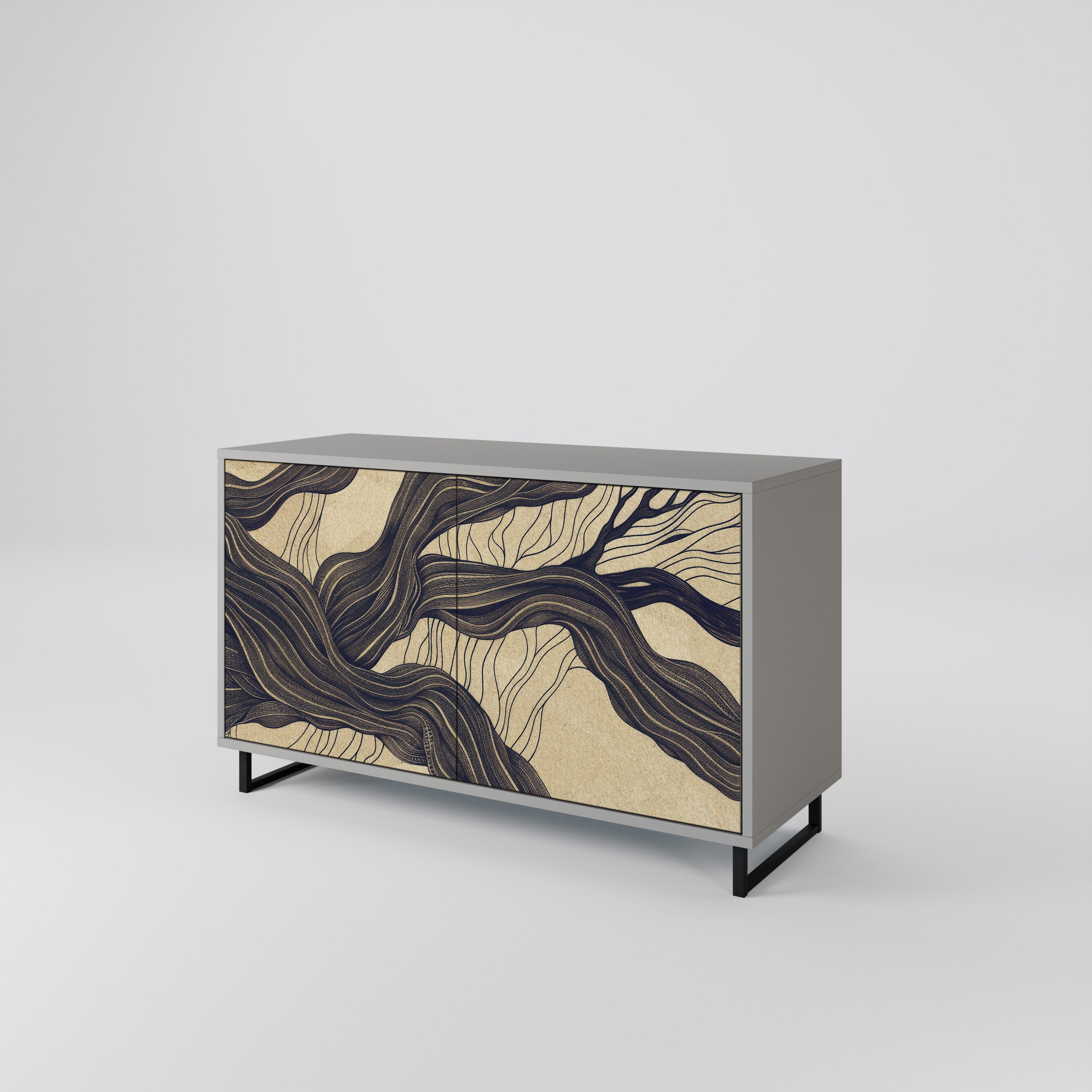 UNIFIED FRAGMENTS 2-Door Sideboard