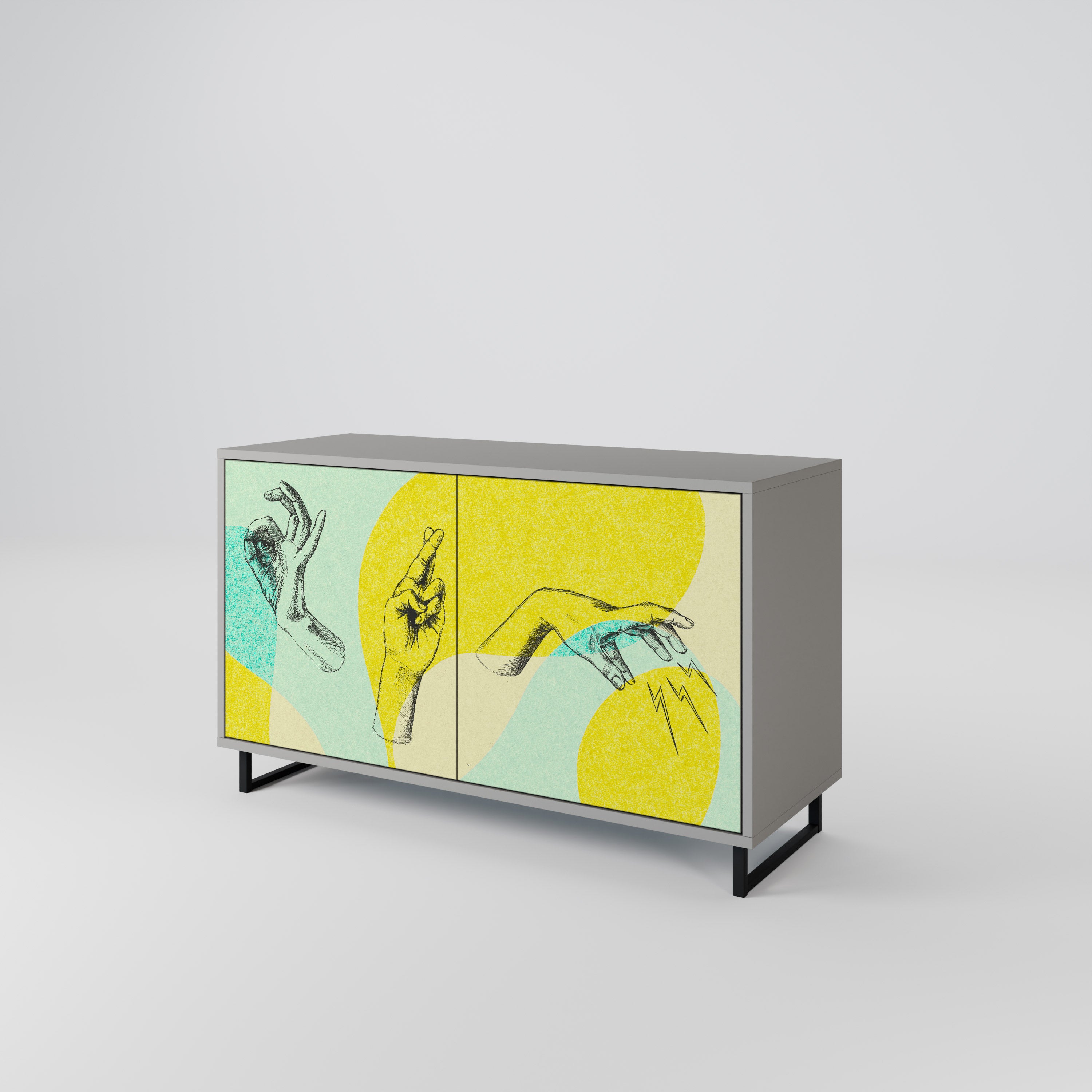 BODY LANGUAGE 2-Door Sideboard