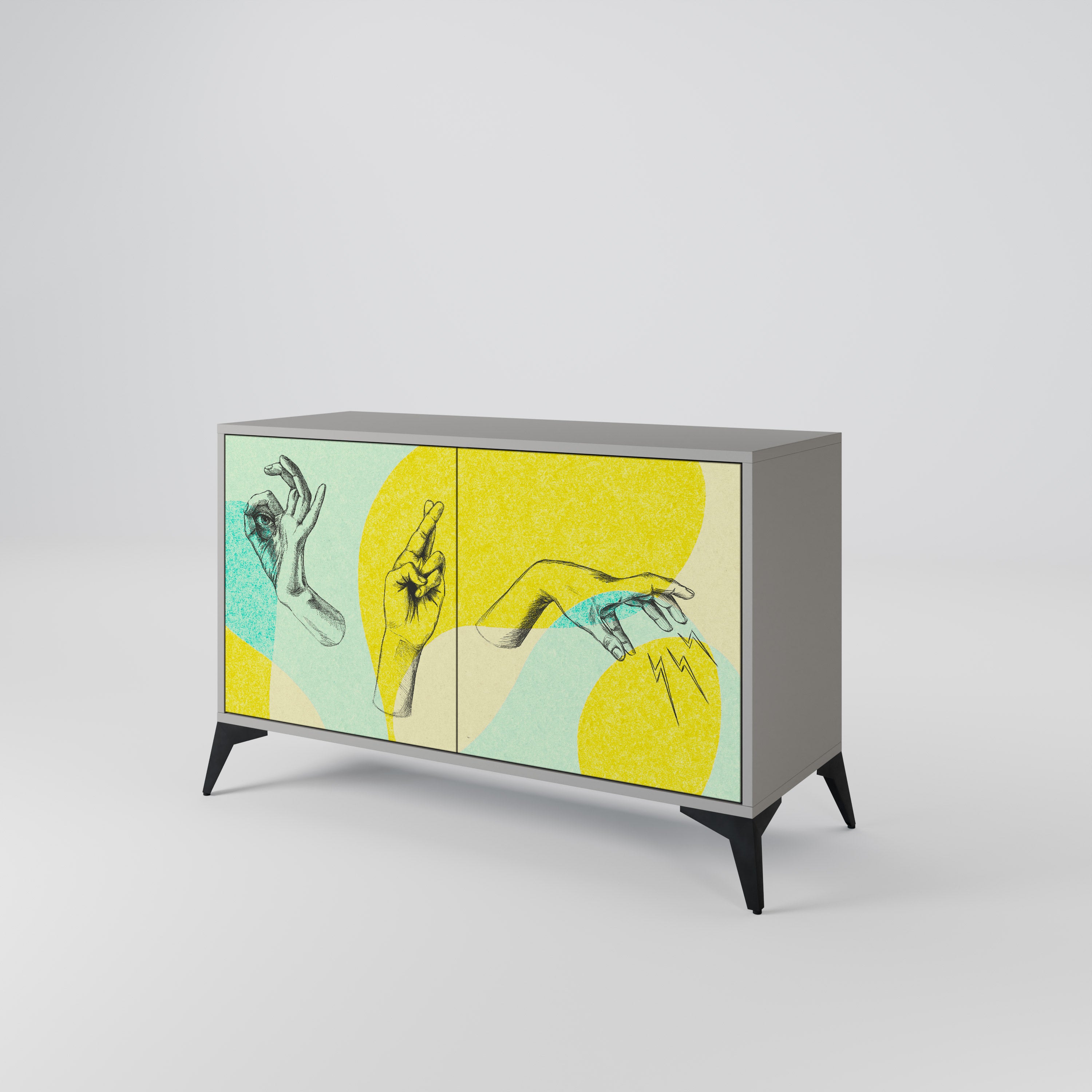 BODY LANGUAGE 2-Door Sideboard