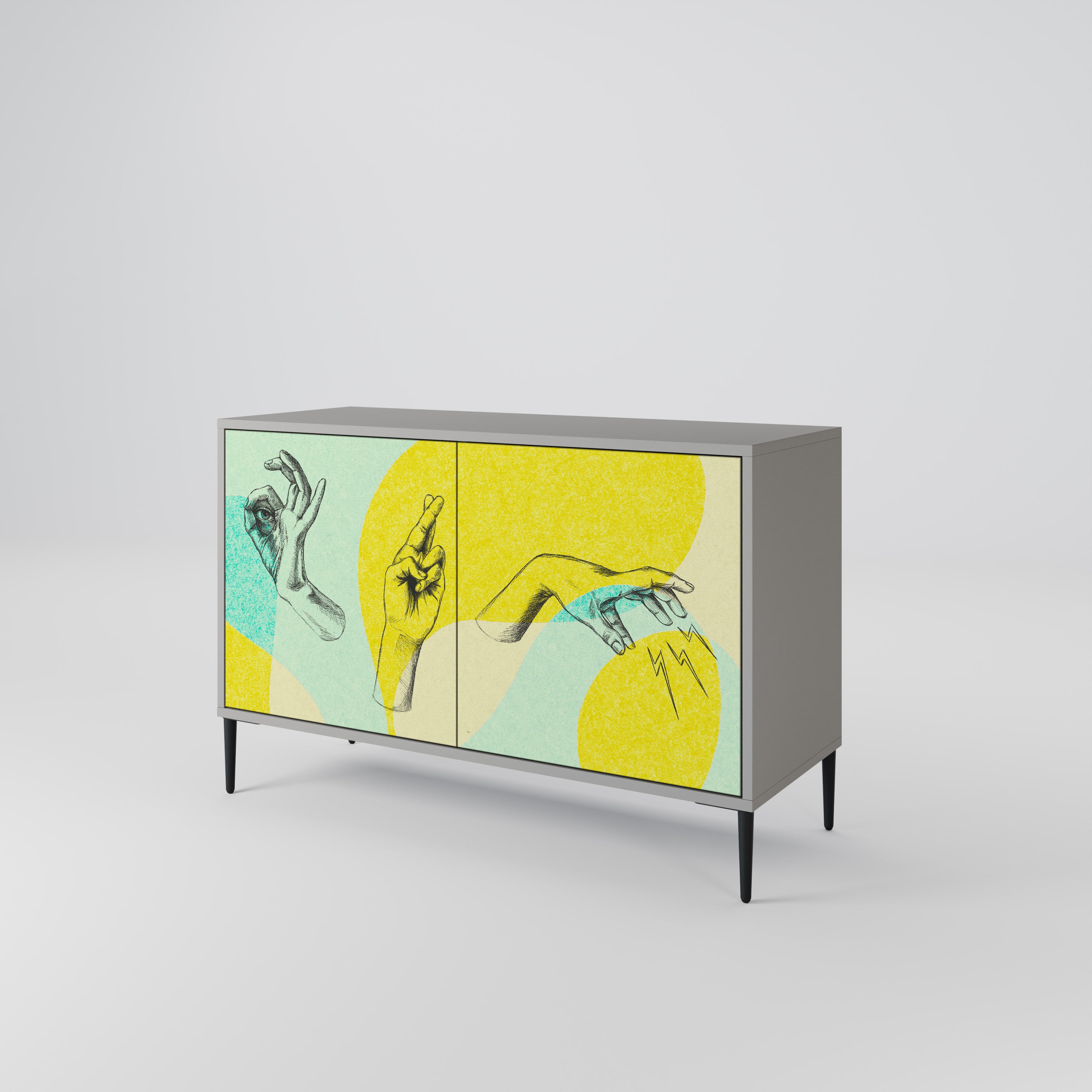 BODY LANGUAGE 2-Door Sideboard