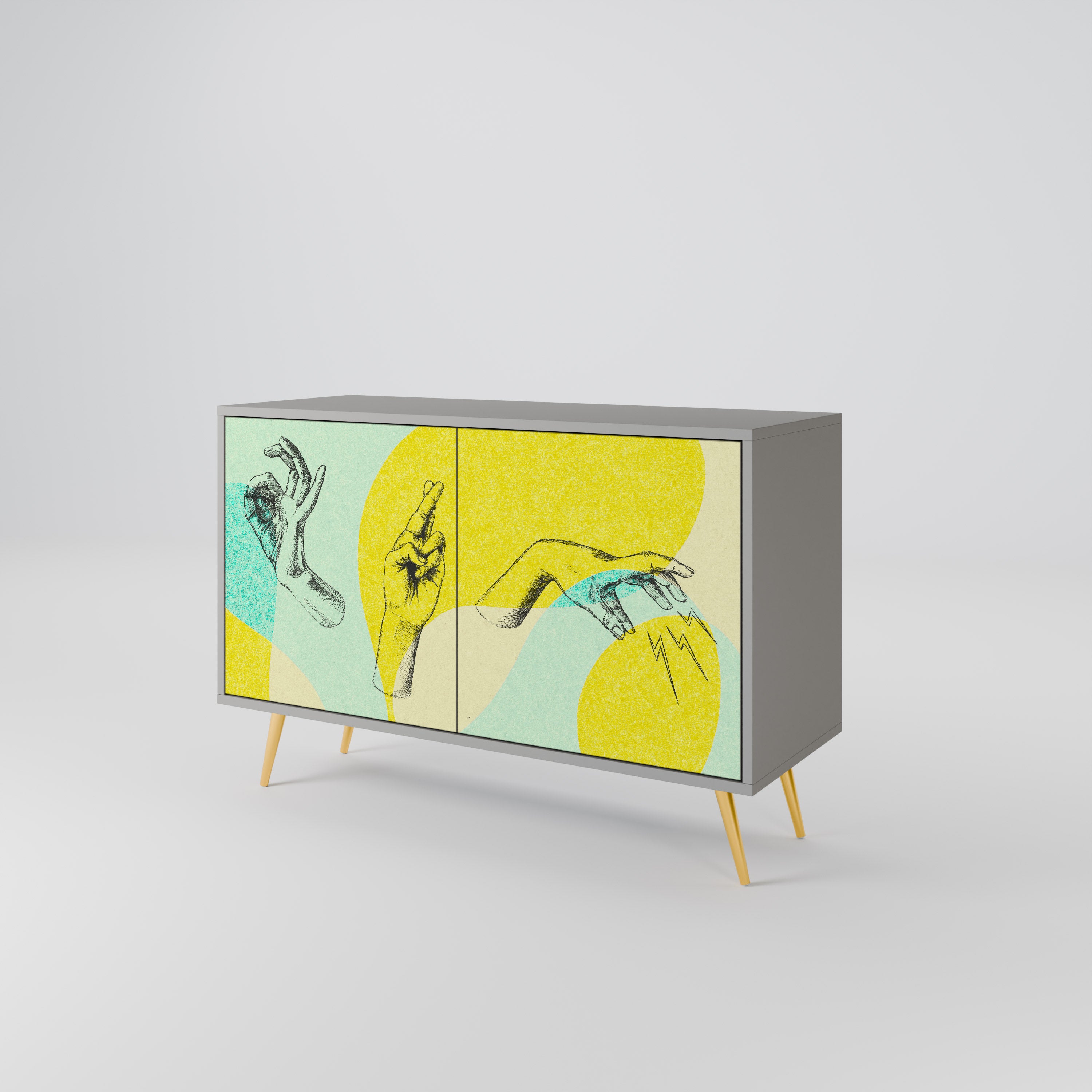 BODY LANGUAGE 2-Door Sideboard