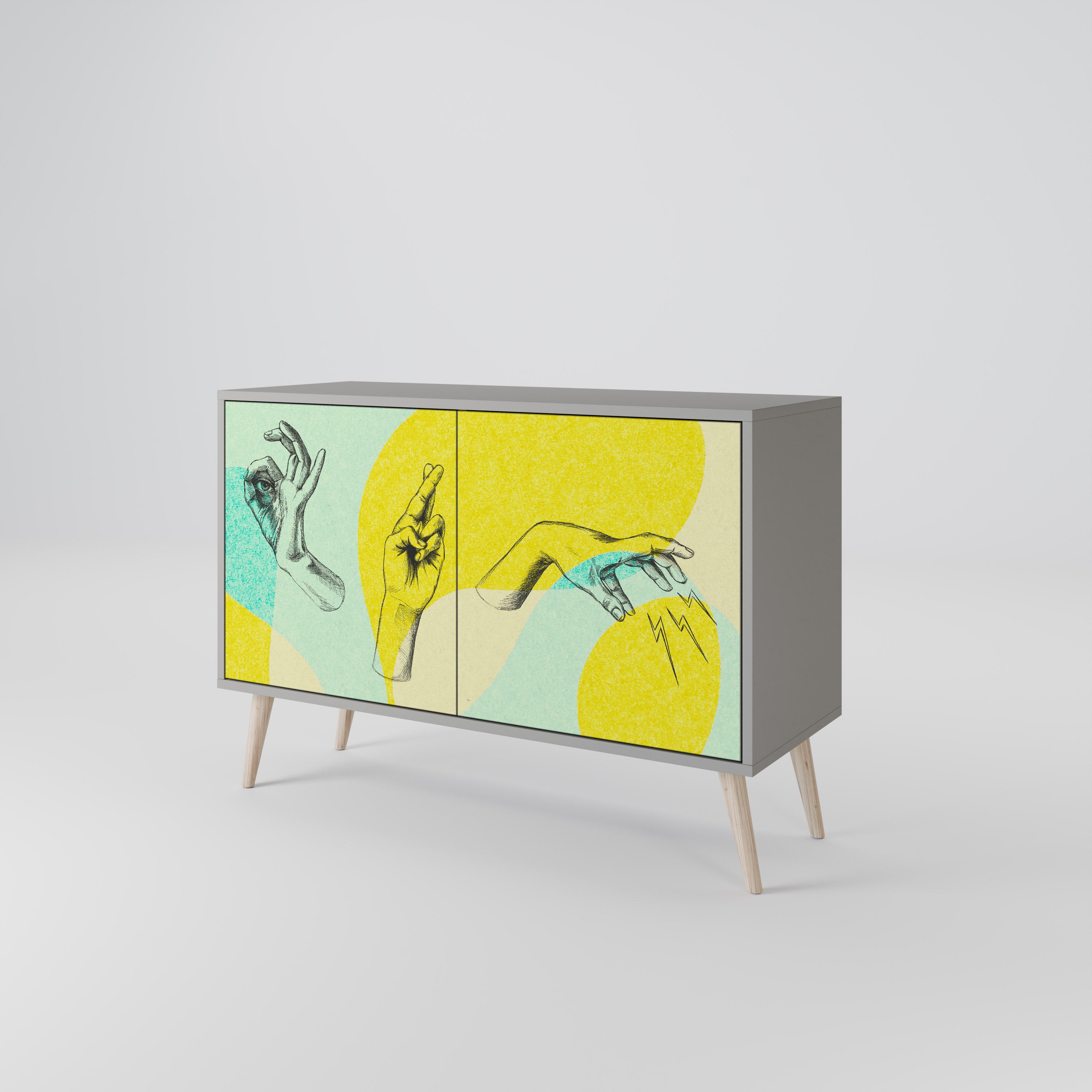 BODY LANGUAGE 2-Door Sideboard