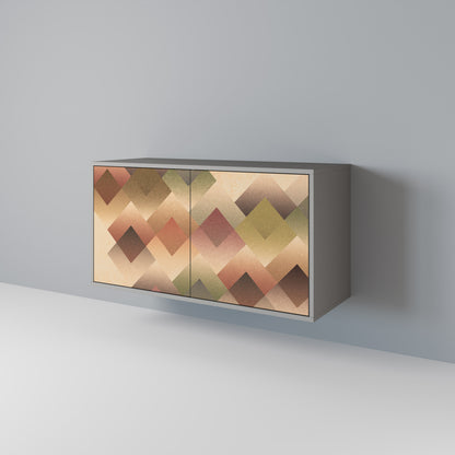 GEOMETRIC FUSION Dvoudveřová komoda