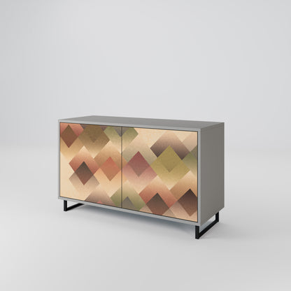 GEOMETRIC FUSION Dvoudveřová komoda