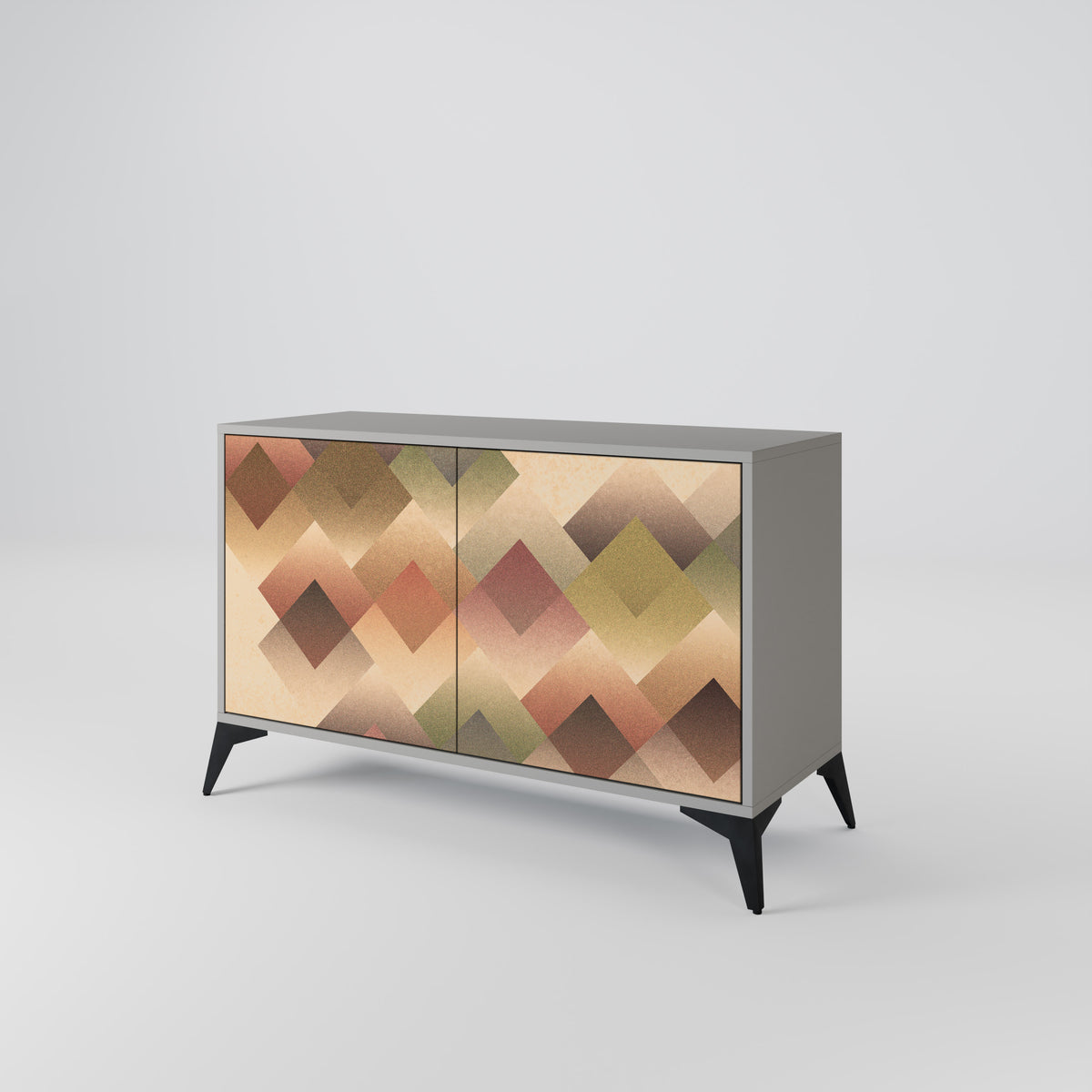 GEOMETRIC FUSION Dvoudveřová komoda