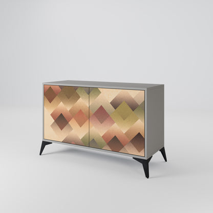 GEOMETRIC FUSION Dvoudveřová komoda