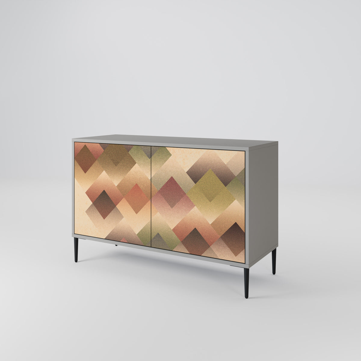 GEOMETRIC FUSION Dvoudveřová komoda