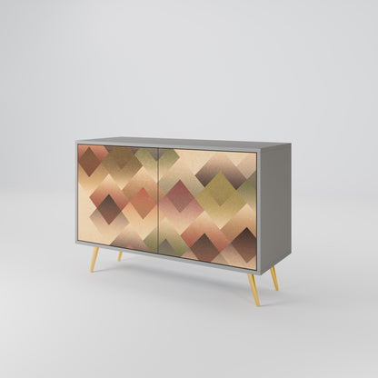 GEOMETRIC FUSION Dvoudveřová komoda