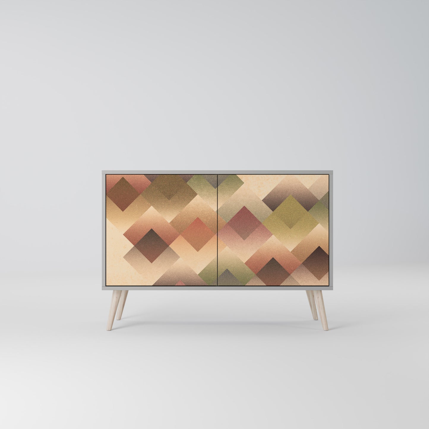 GEOMETRIC FUSION Dvoudveřová komoda