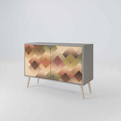 GEOMETRIC FUSION Dvoudveřová komoda
