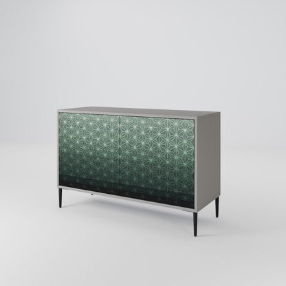 ORNAMENTAL GLIMMER Dvoudveřová komoda