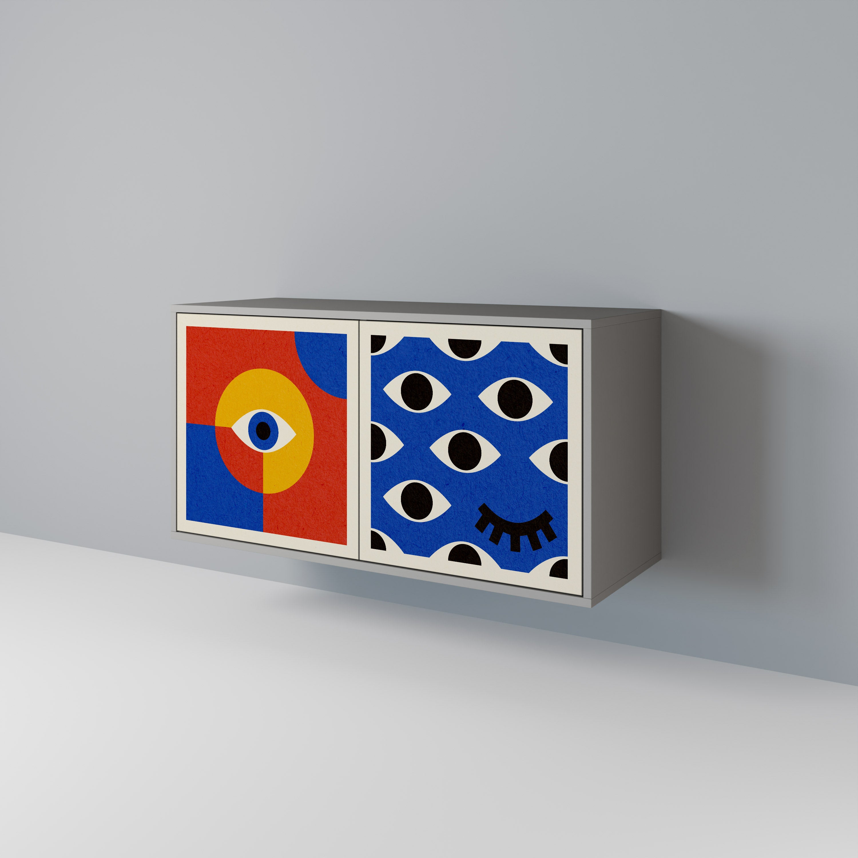 GEOMETRIC EYES 2-Door Sideboard