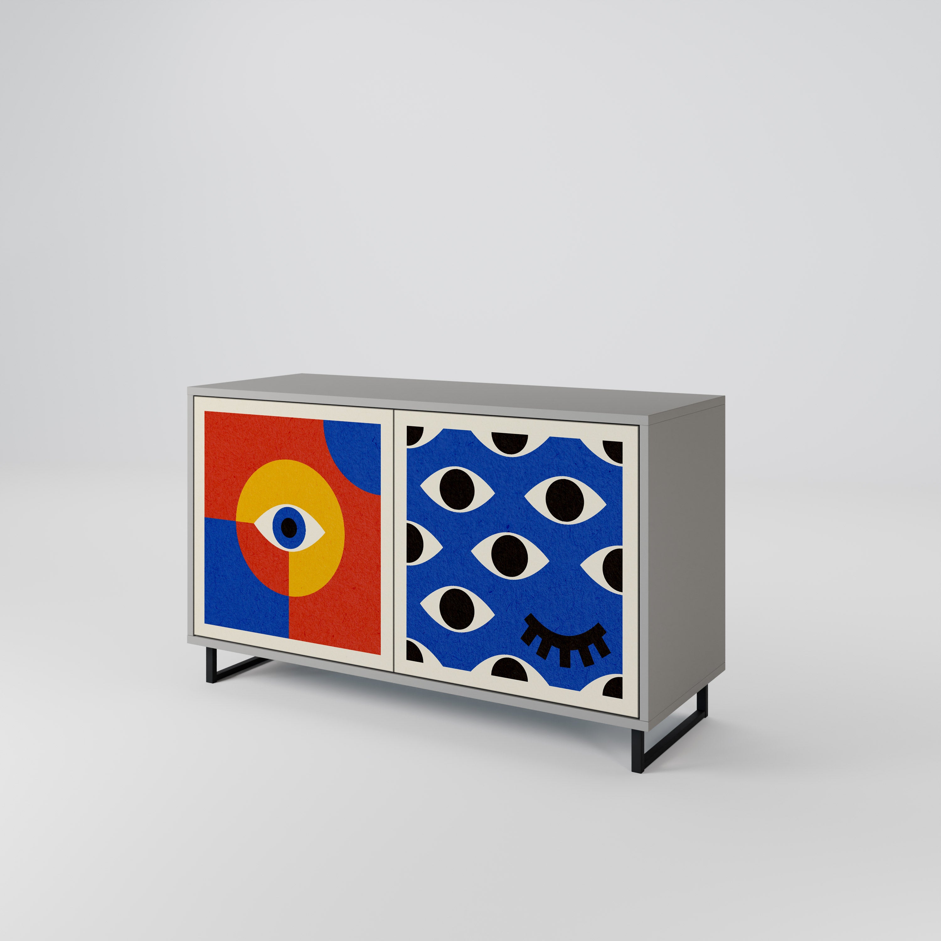 GEOMETRIC EYES 2-Door Sideboard