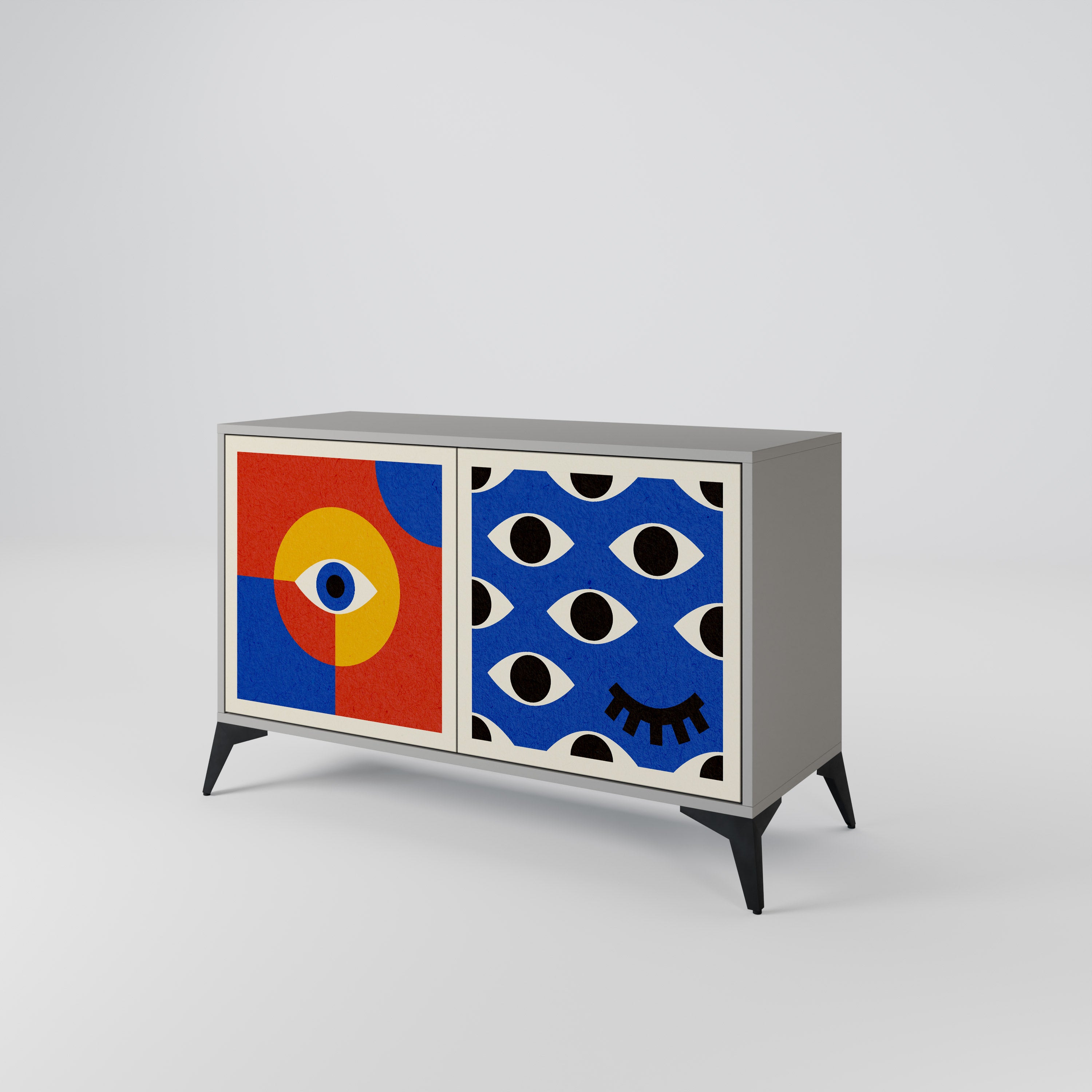 GEOMETRIC EYES 2-Door Sideboard